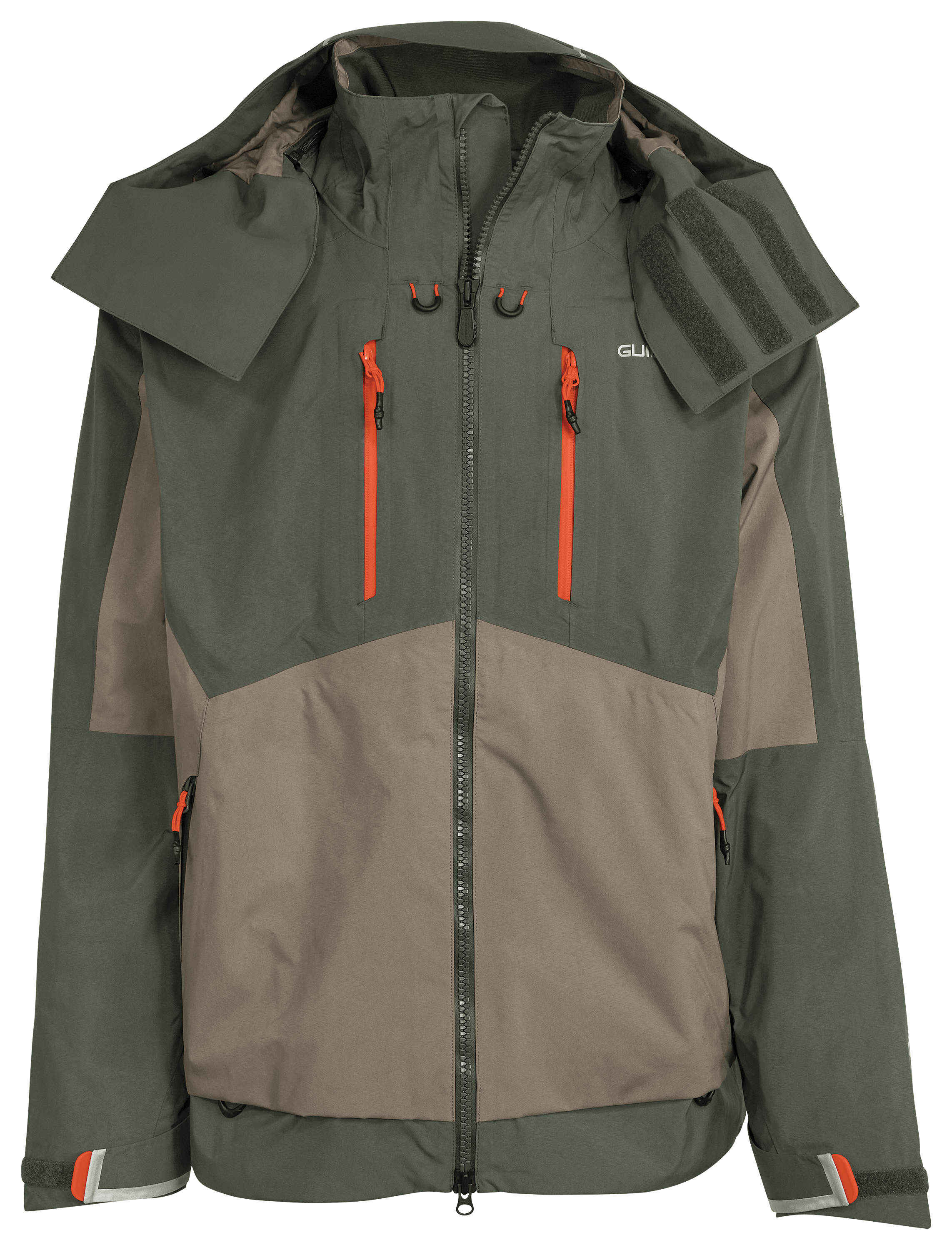 Image of Guidewear Johnny Morris Elite Waterproof Jacket for Men - Green - L