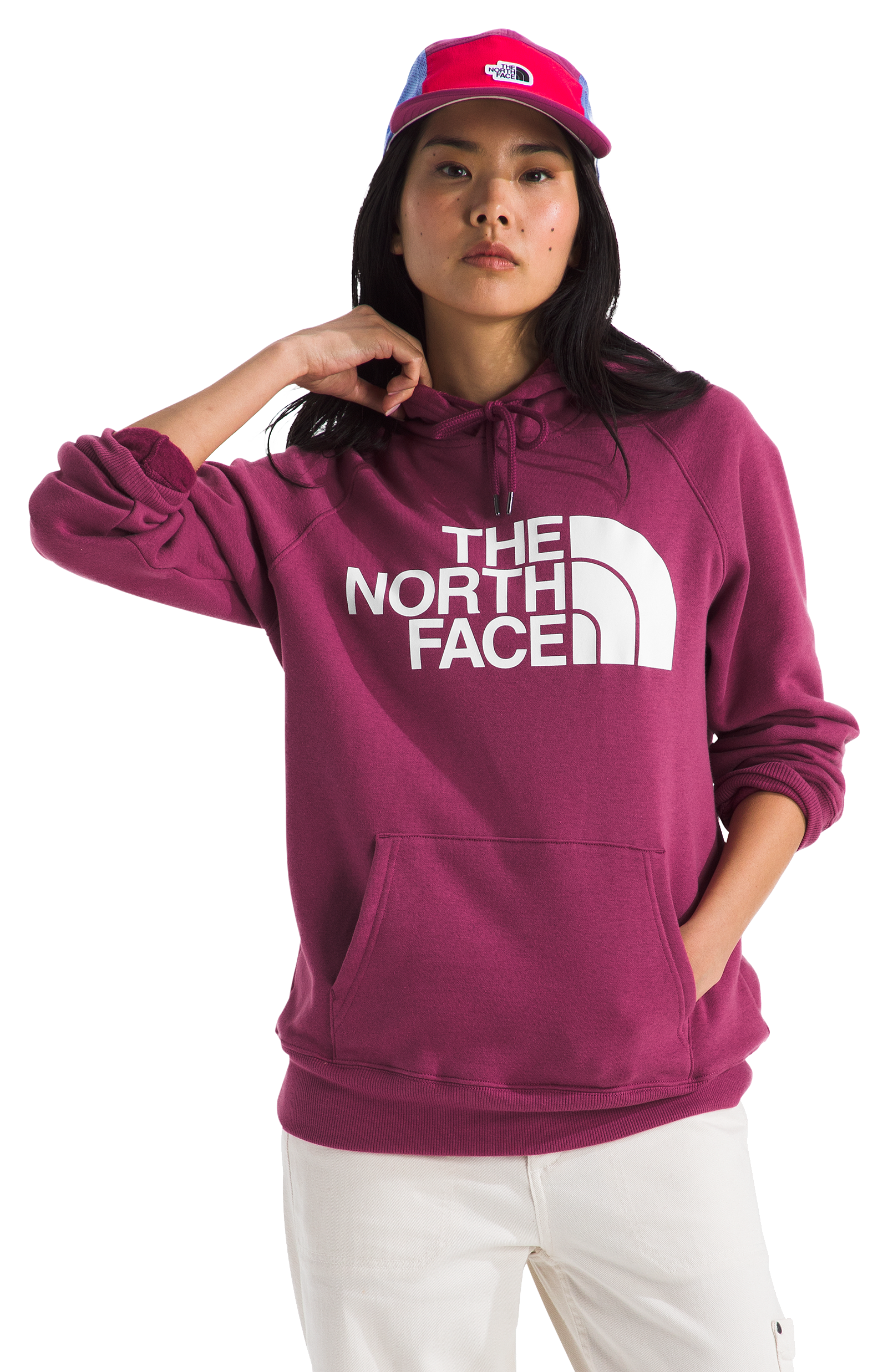 Image of The North Face Half Dome Pullover Long-Sleeve Hoodie for Ladies