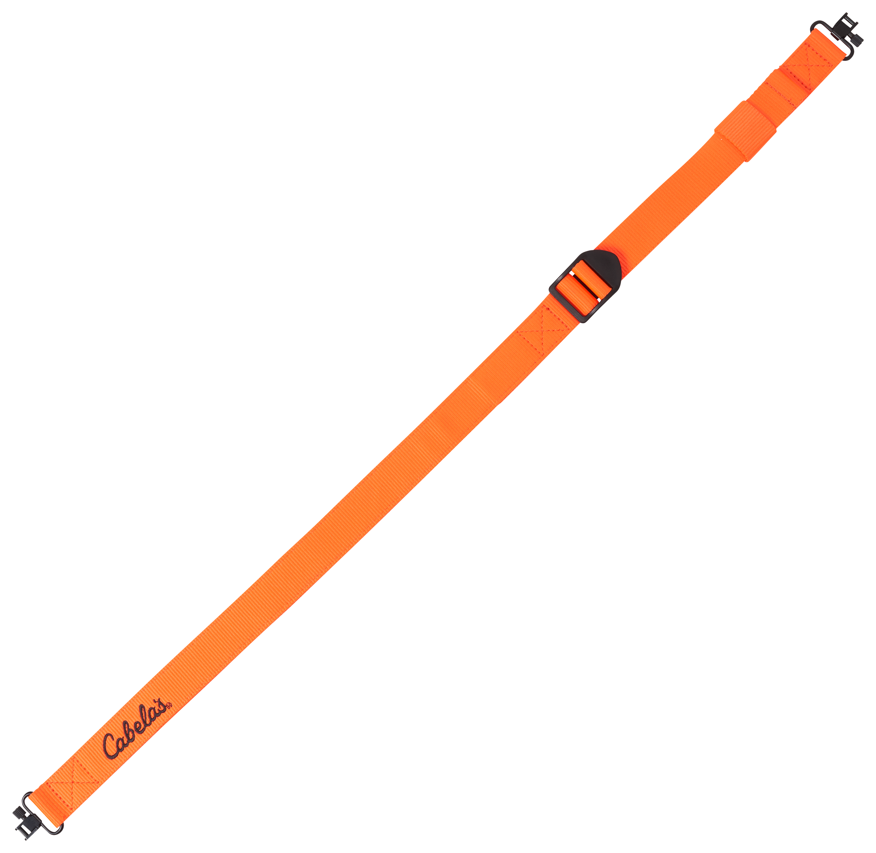 Image of Cabela's Deluxe Nylon Webbed Gun Sling - Blaze Orange