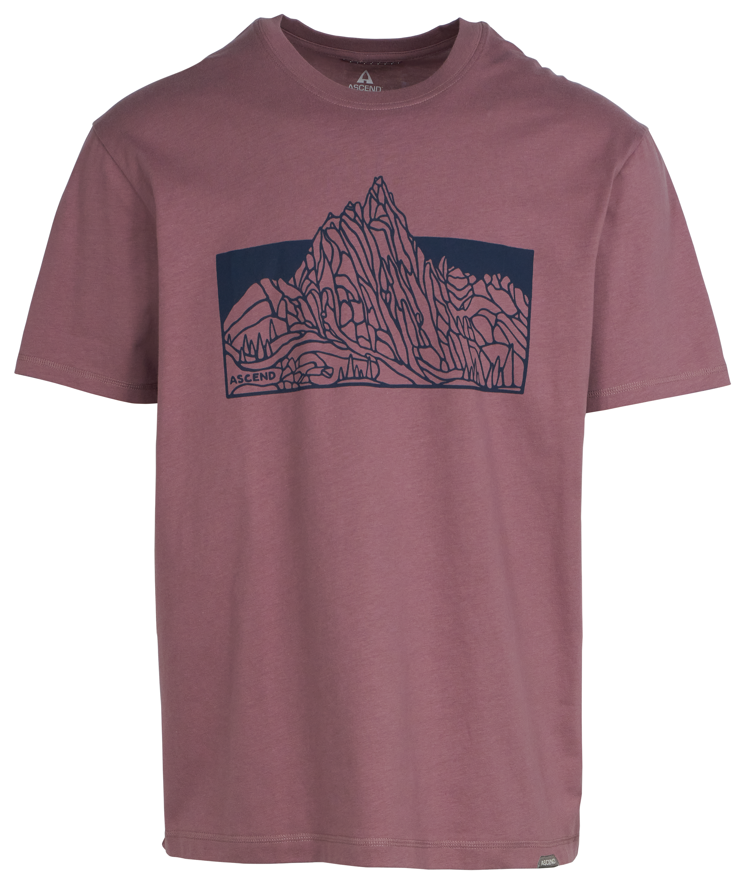 ASCEND Peaks Line Graphic Short-Sleeve T-Shirt
