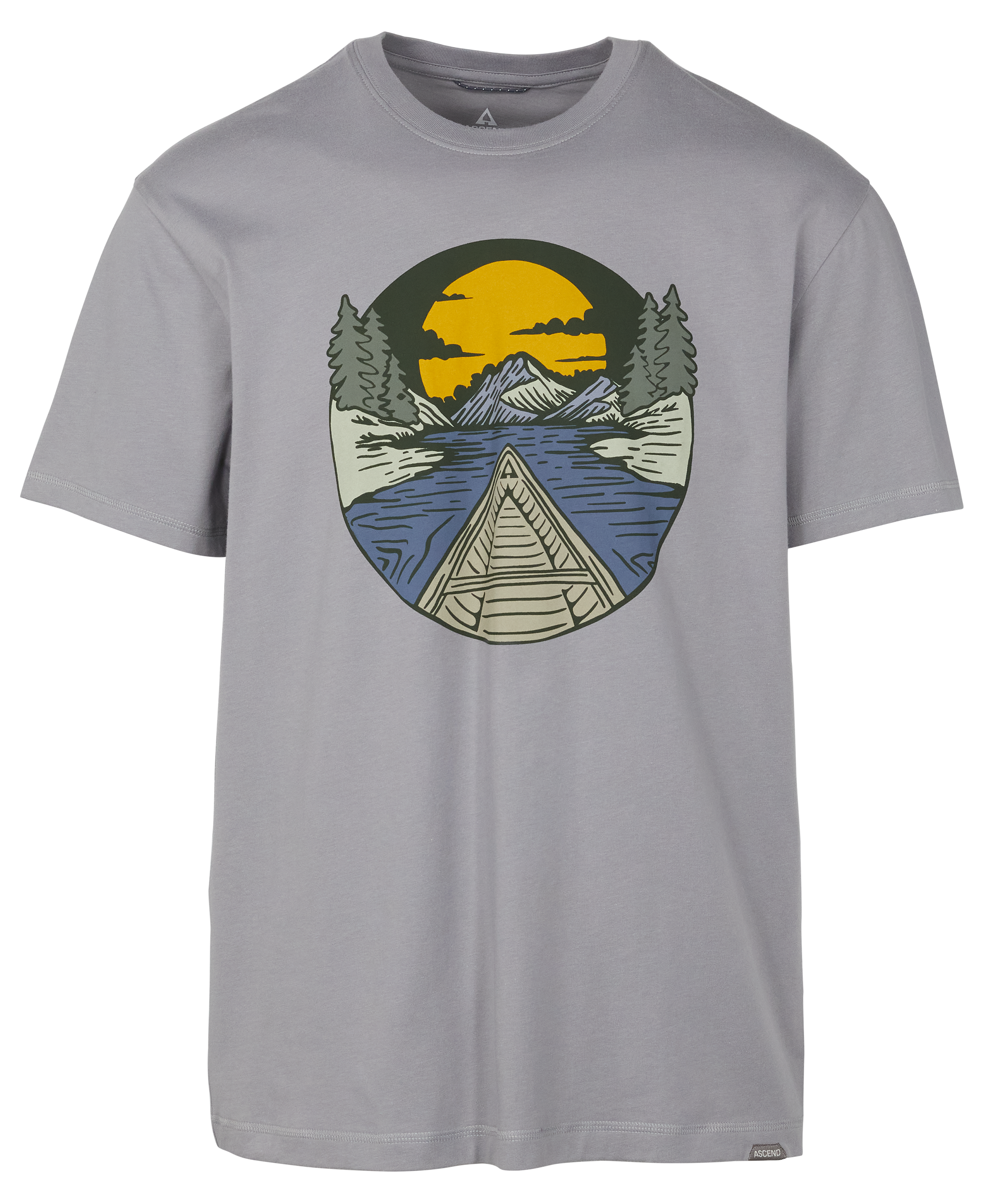 Image of Ascend Canoeing Graphic Short-Sleeve T-Shirt