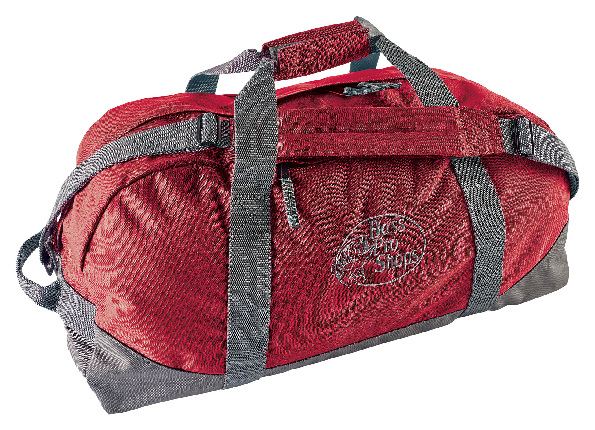 Image of Bass Pro Shops Ripcord Duffel Bag - Burgundy - 45L