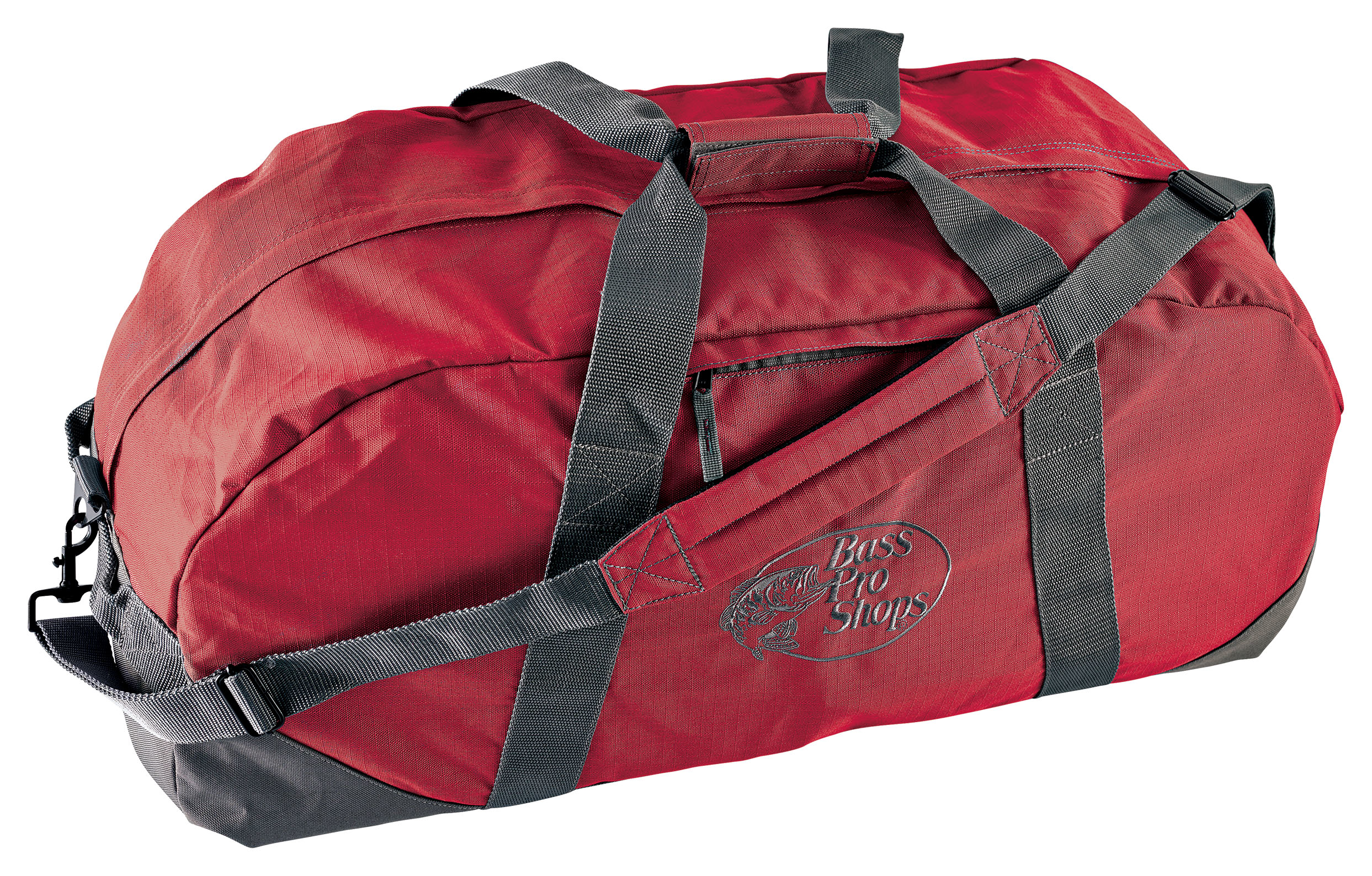 Image of Bass Pro Shops Ripcord Duffel Bag - Burgundy - 95L