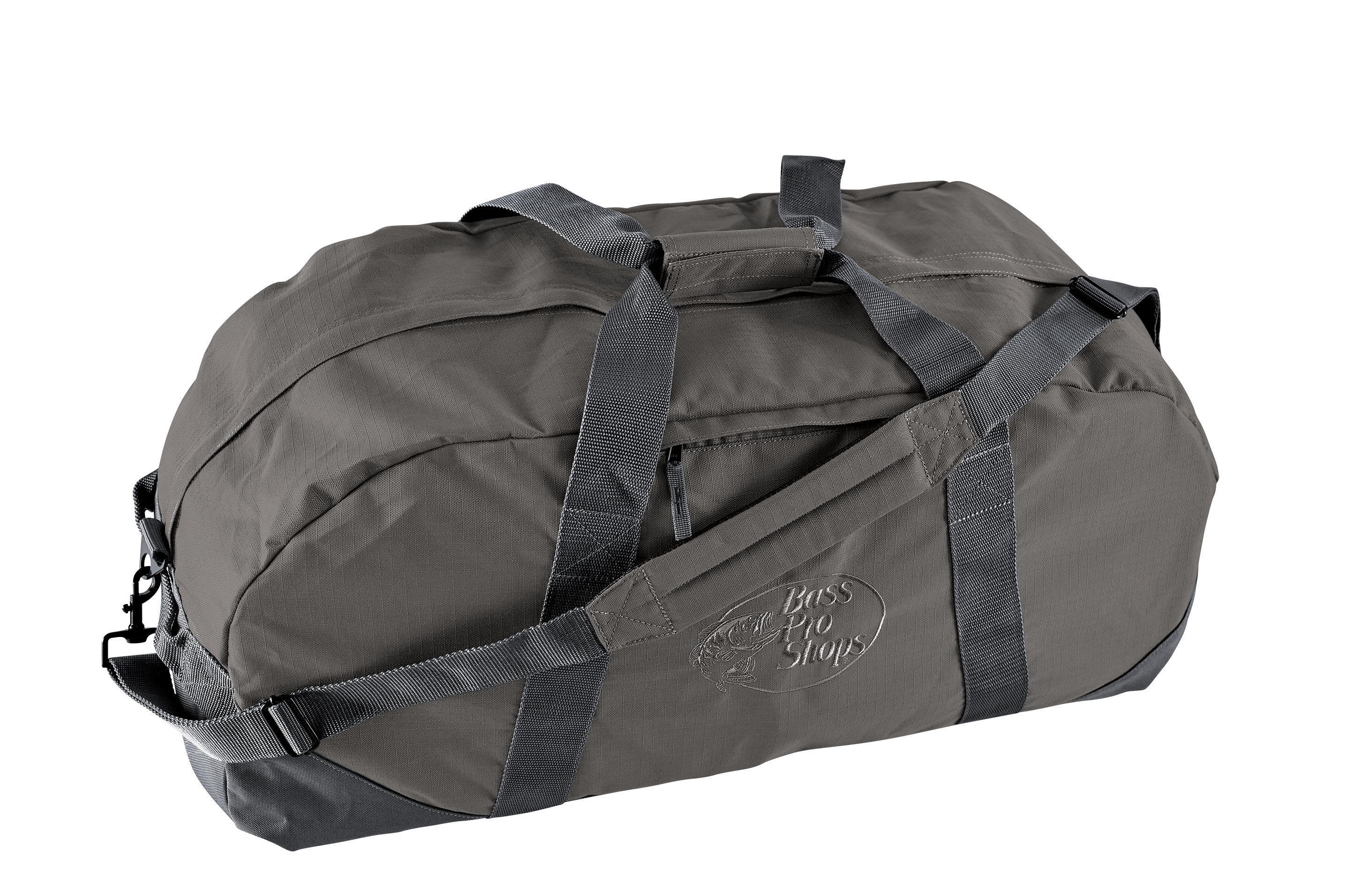 Image of Bass Pro Shops Ripcord Duffel Bag - Grey - 95L