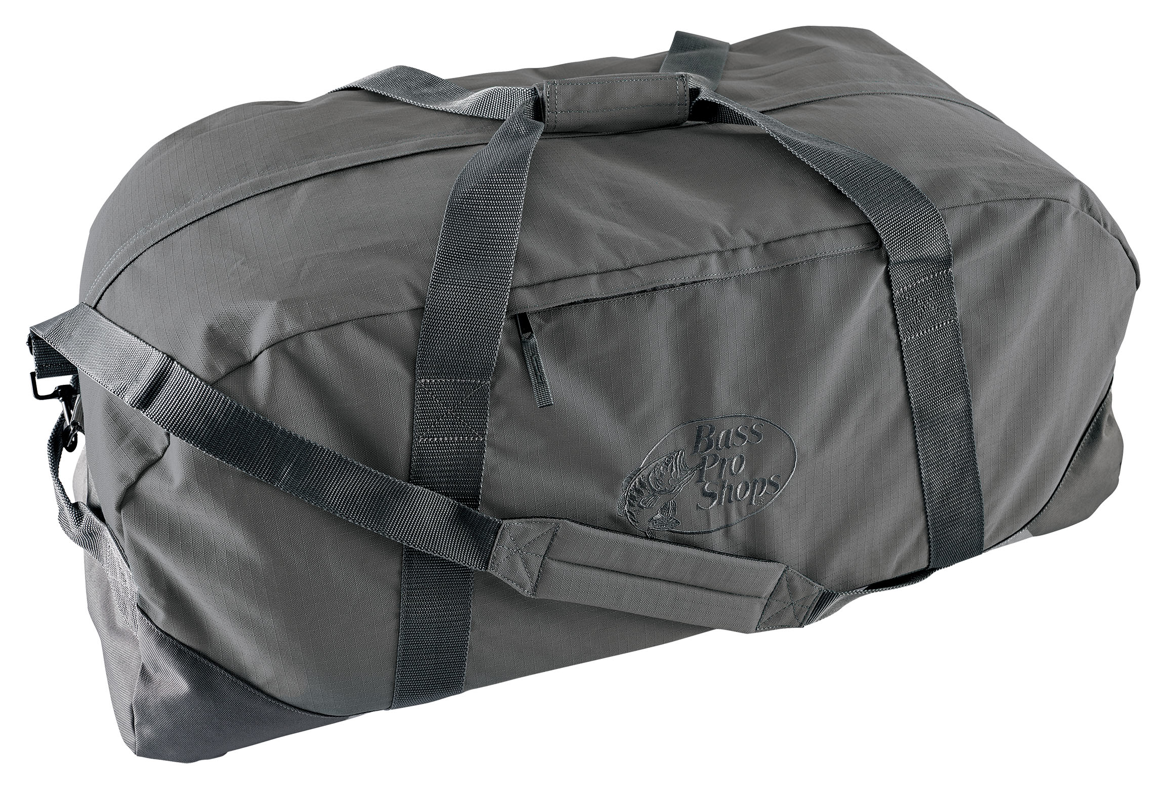 Image of Bass Pro Shops Ripcord Duffel Bag - Grey - 140L