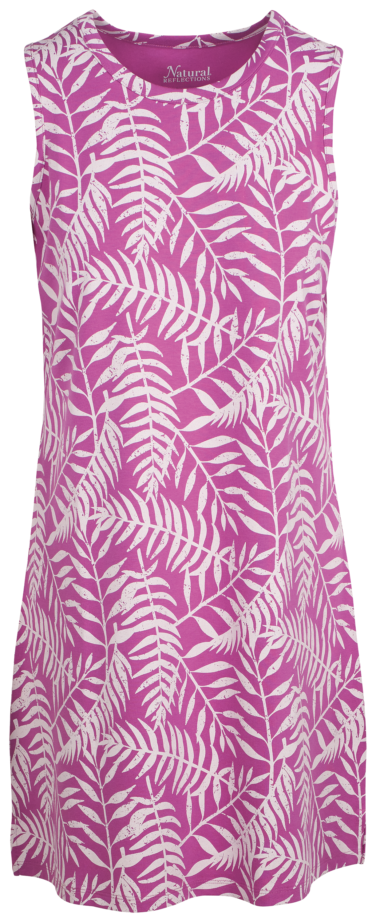 Image of Natural Reflections Everyday Knit Tank Dress - Rad Orch Print