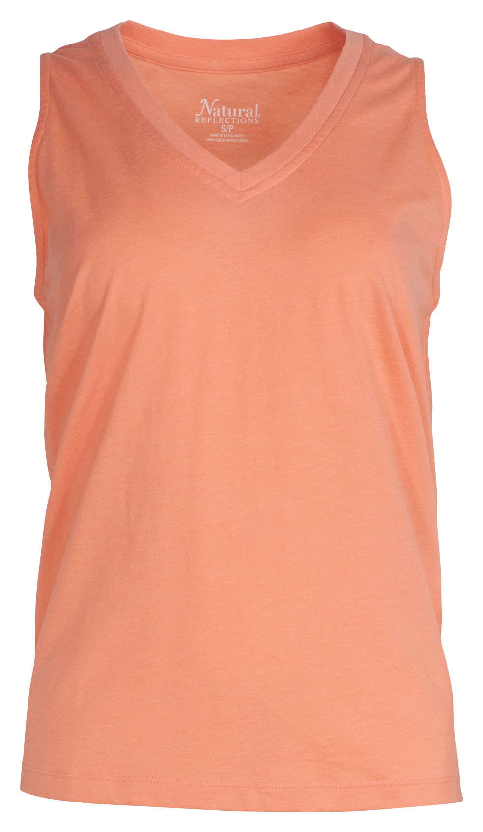 Image of Natural Reflections Everyday REPREVE V-Neck Tank Top - Desert Flower