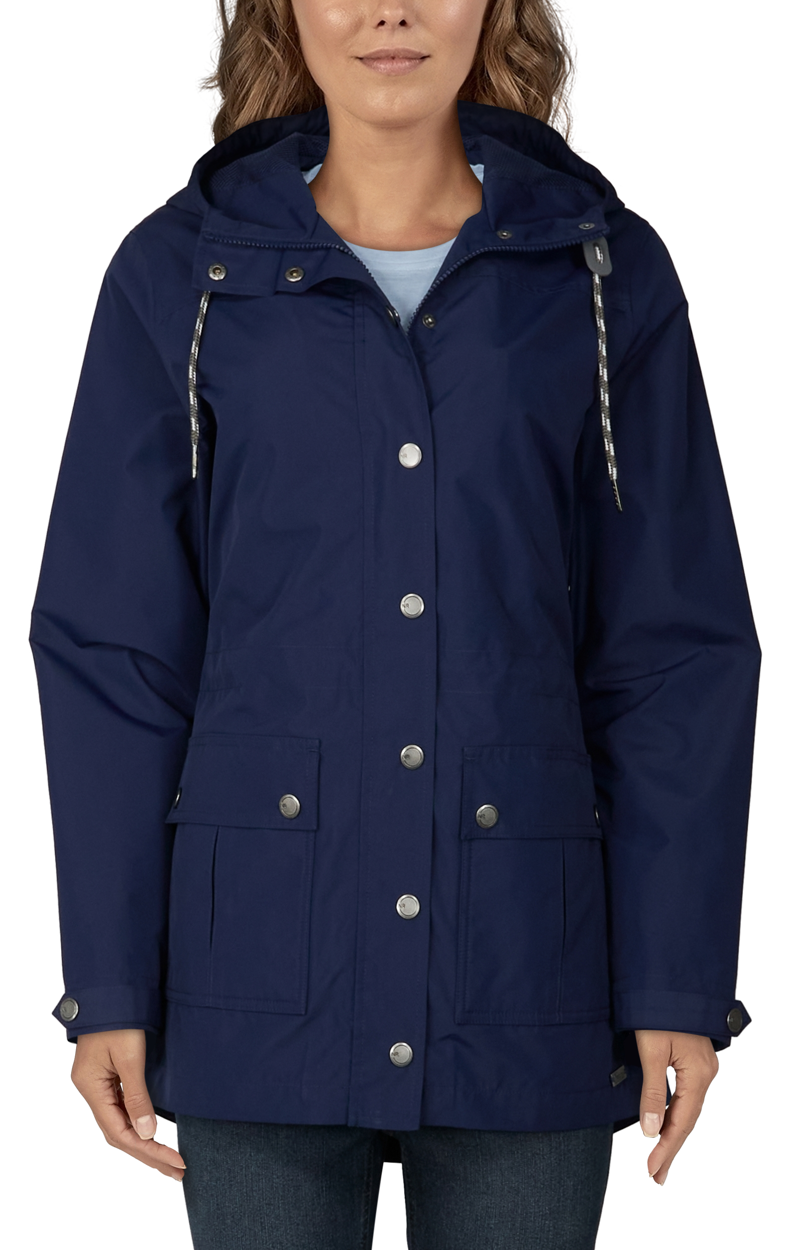Image of Natural Reflections Essential Jacket for Ladies - Peacoat - L
