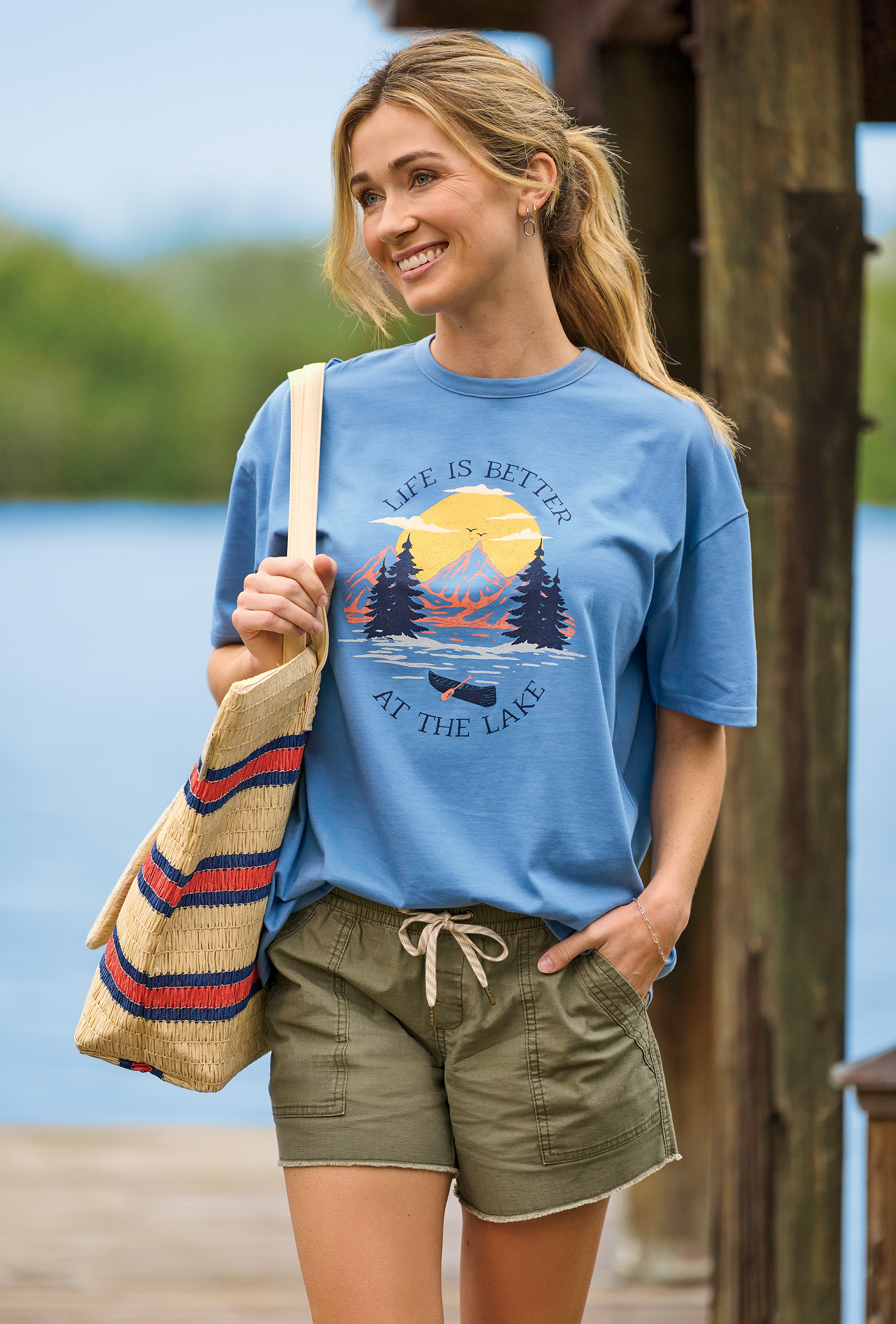 Natural Reflections Adventurer Cut-Off Shorts for Ladies