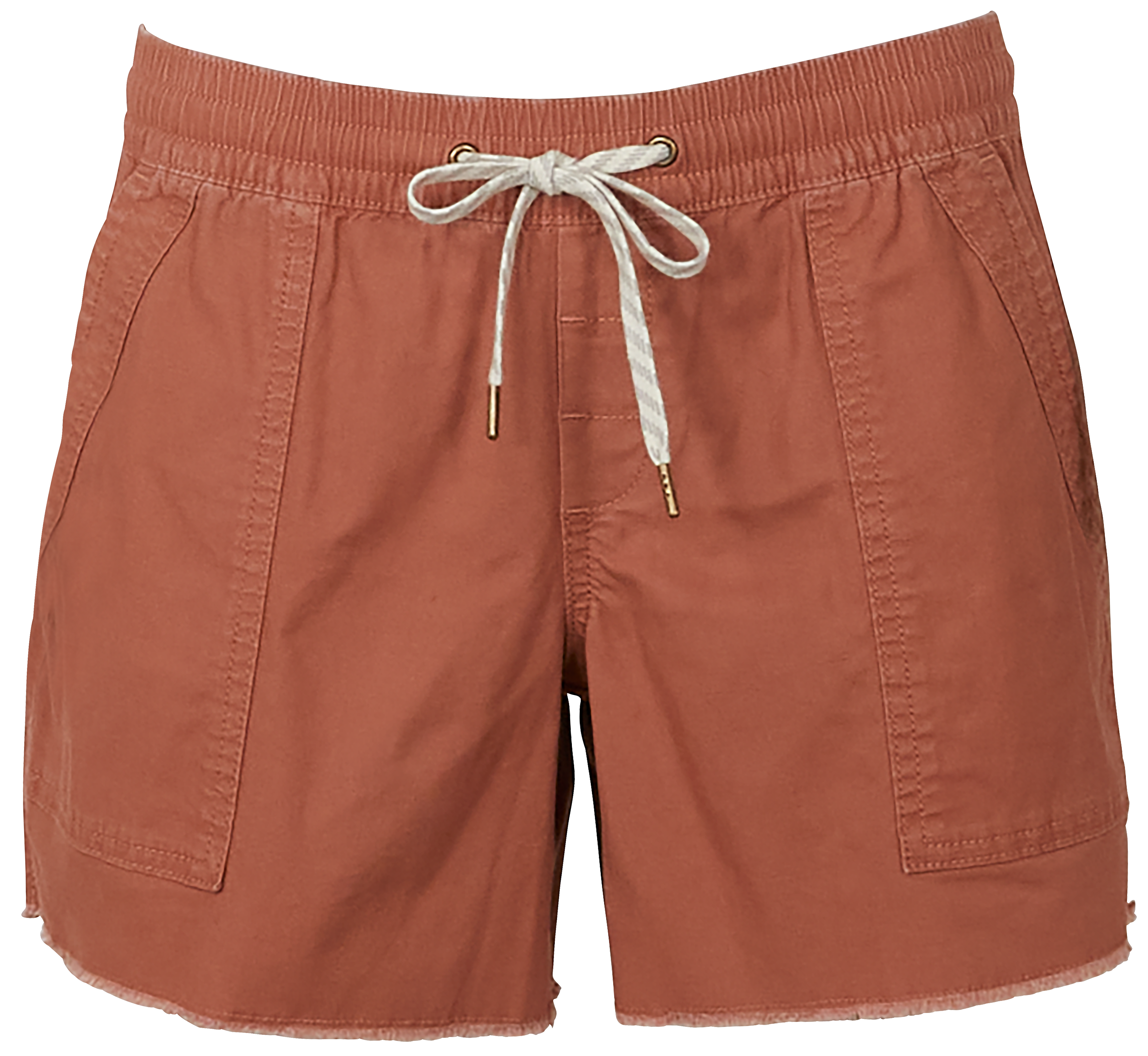 Image of Natural Reflections Adventurer Cut-Off Shorts - Copper Brown