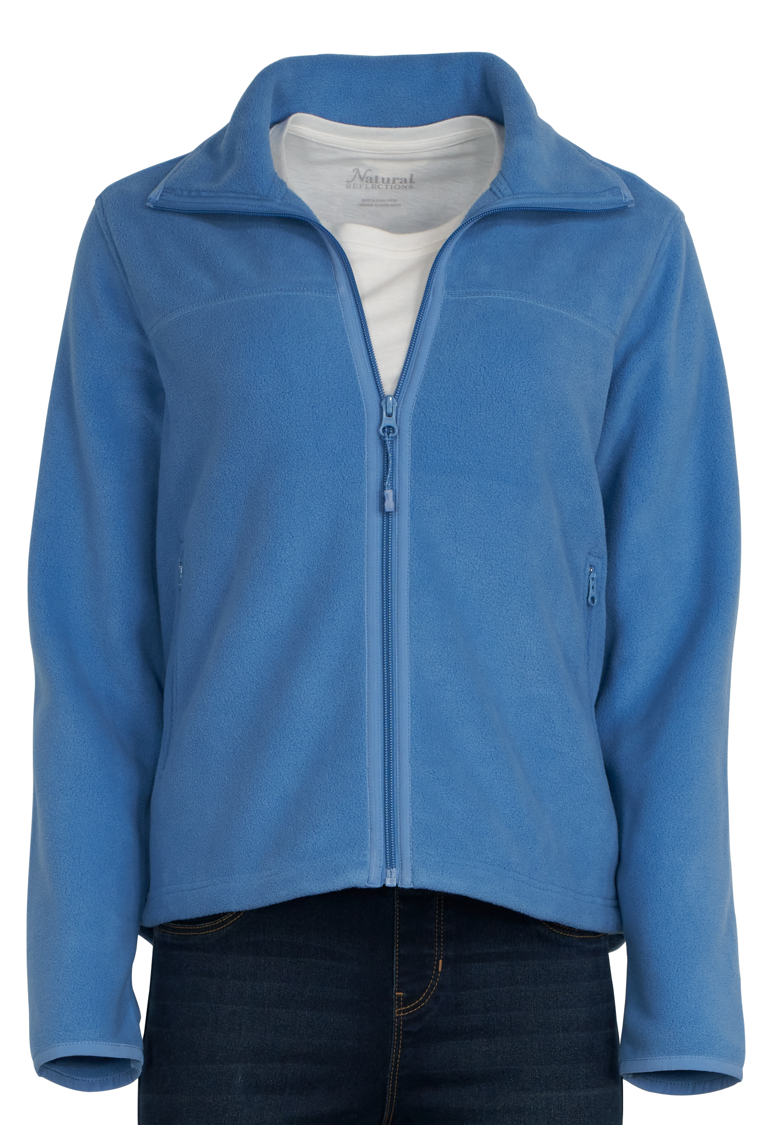 Image of Natural Reflections Ventura Full-Zip Jacket - Riviera - 1X