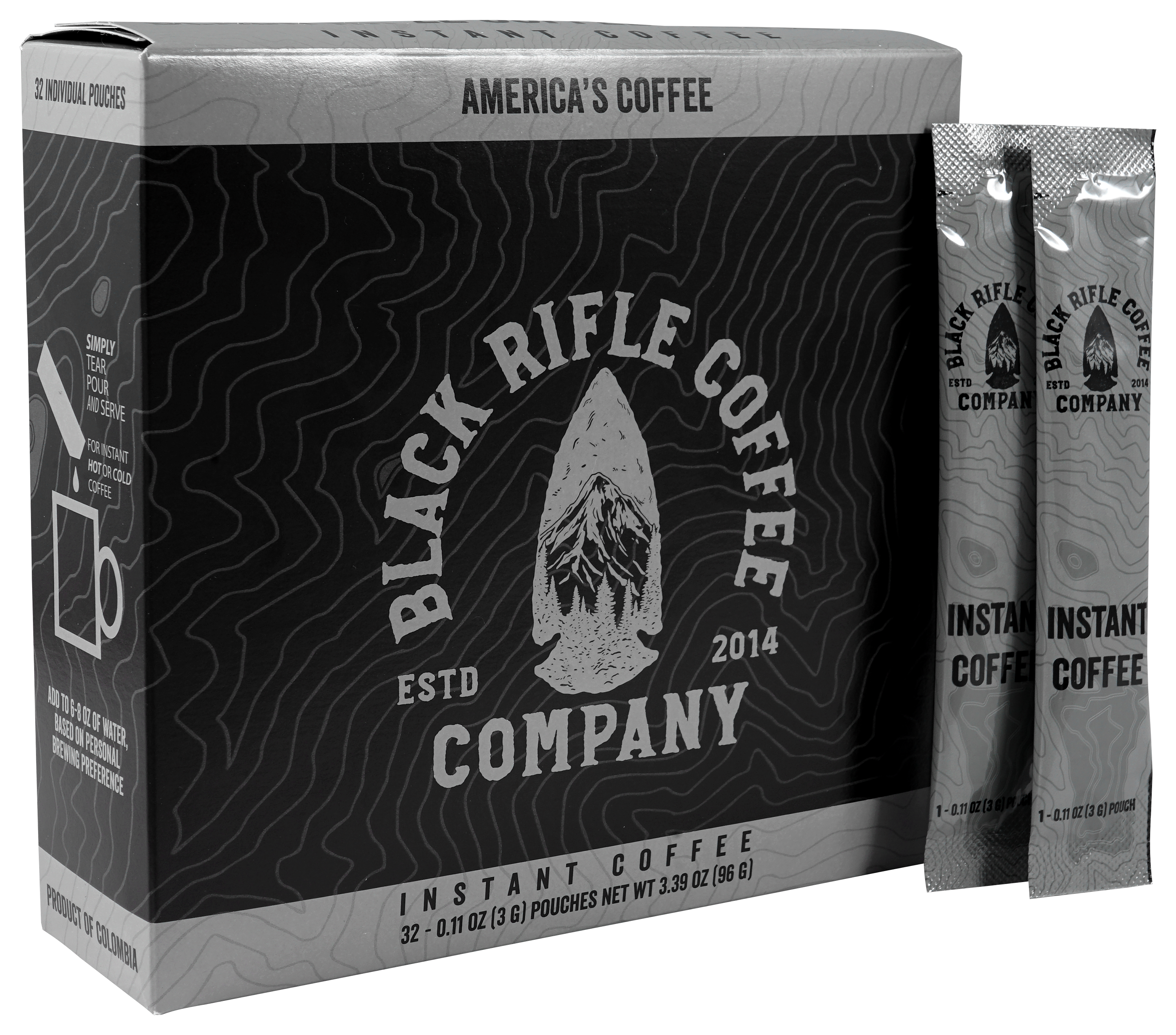 Image of Black Rifle Coffee Company Instant Coffee Sticks 30-Pack