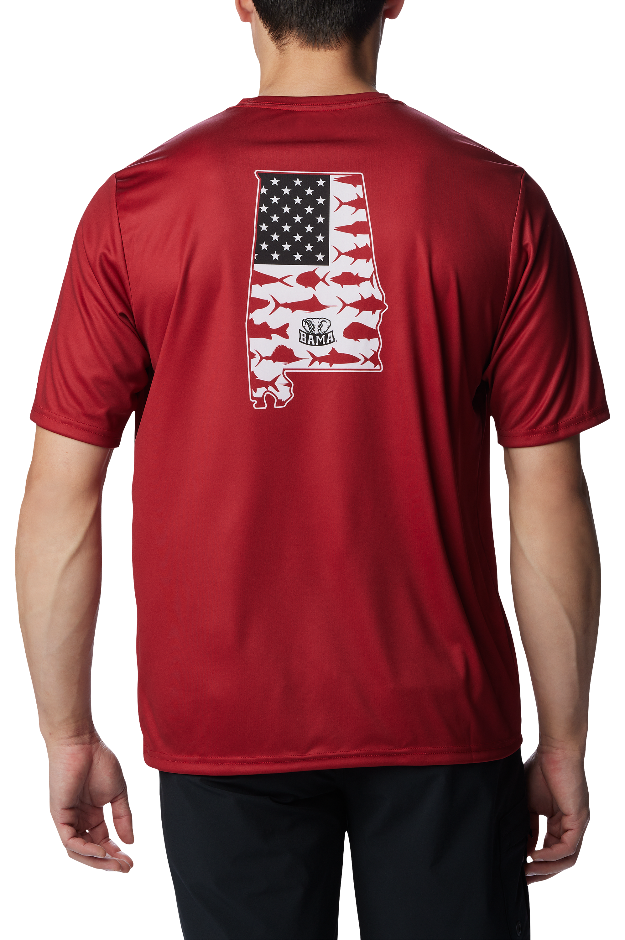 Columbia PFG Terminal Tackle Collegiate Short-Sleeve Shirt for Men