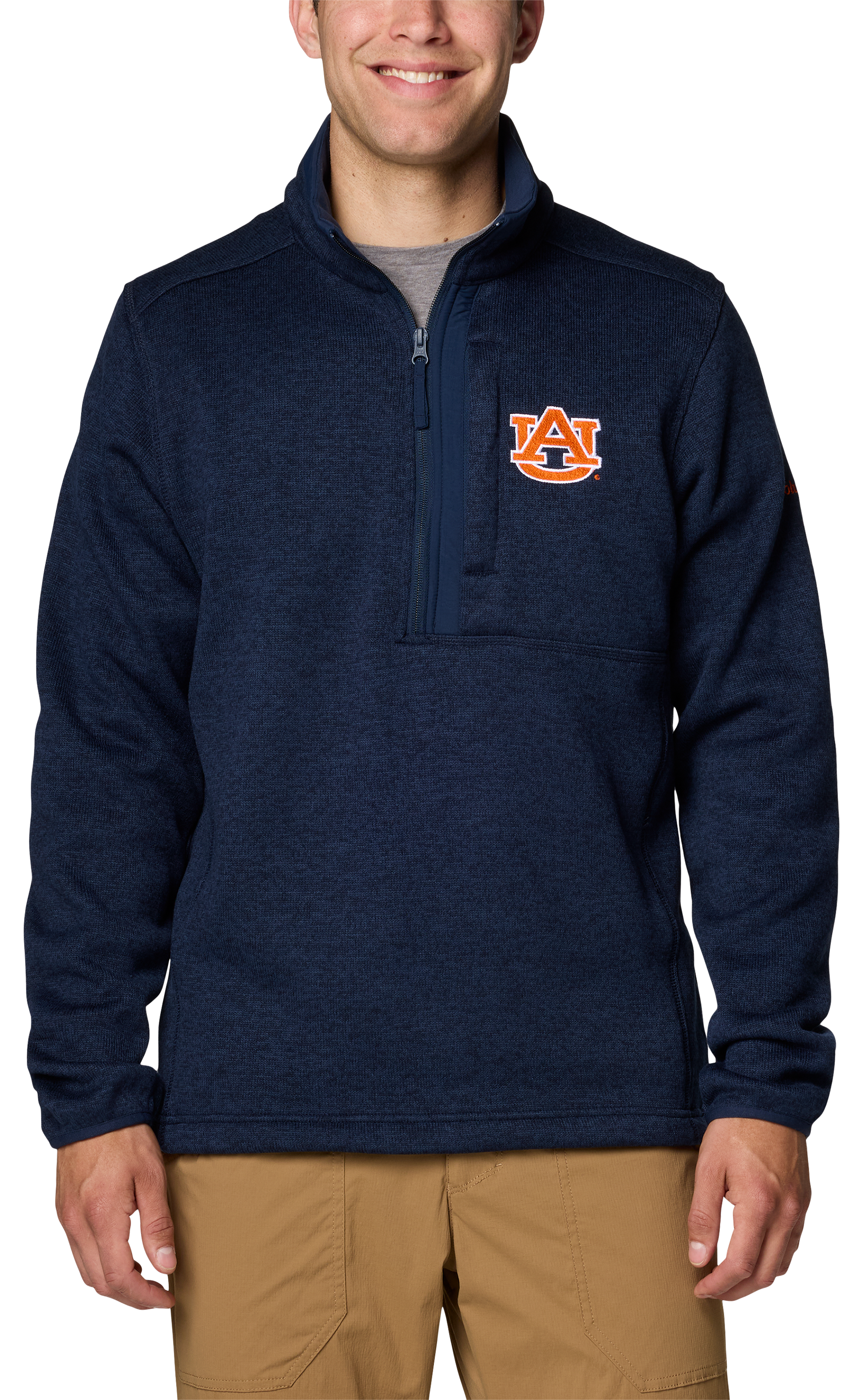 Image of Columbia Collegiate Sweater Weather Half-Zip Pullover for Men
