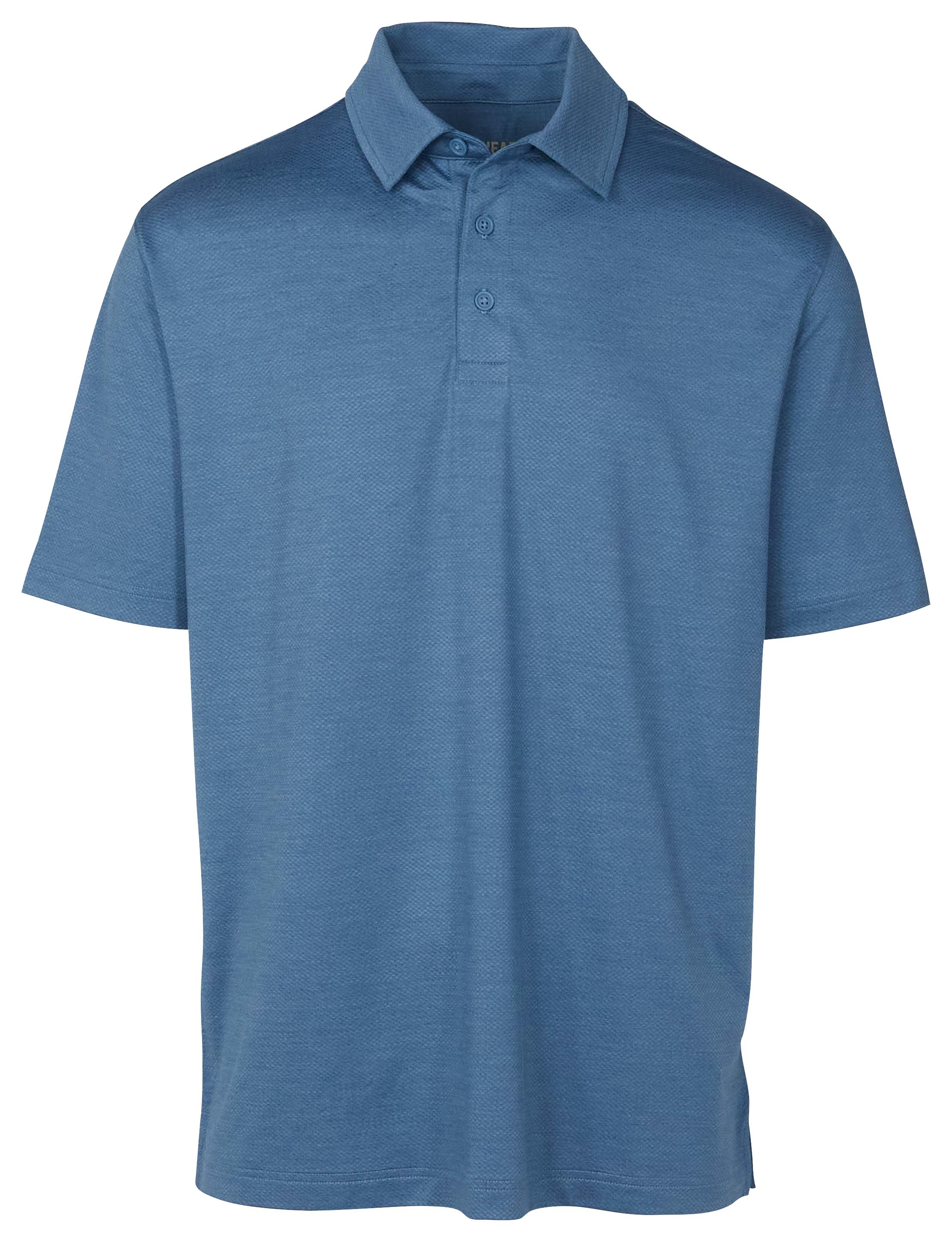 Image of RedHead Performance Short-Sleeve Polo Shirt for Men - Captain's Blue - M