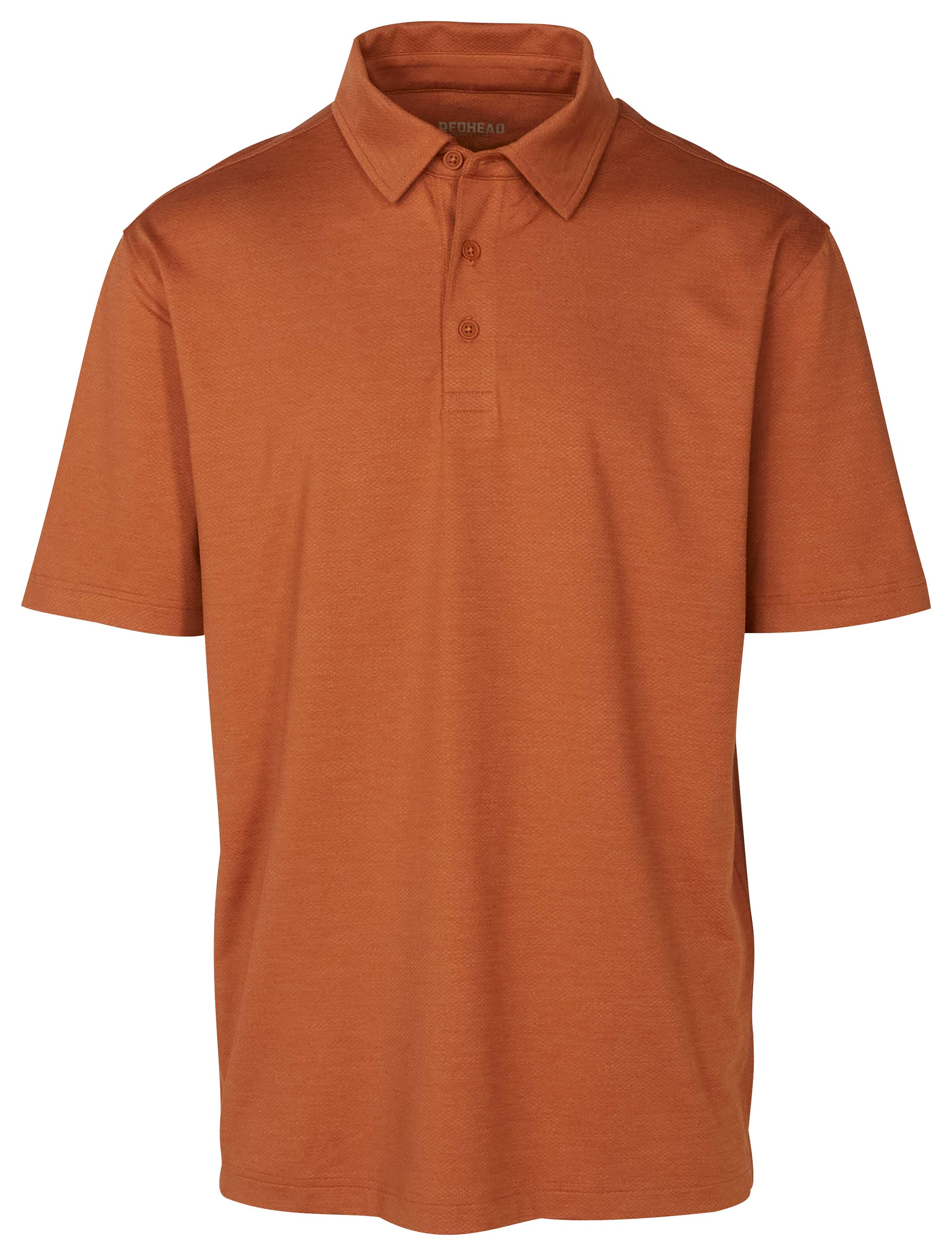 Image of RedHead Performance Short-Sleeve Polo Shirt for Men - Amber Brown