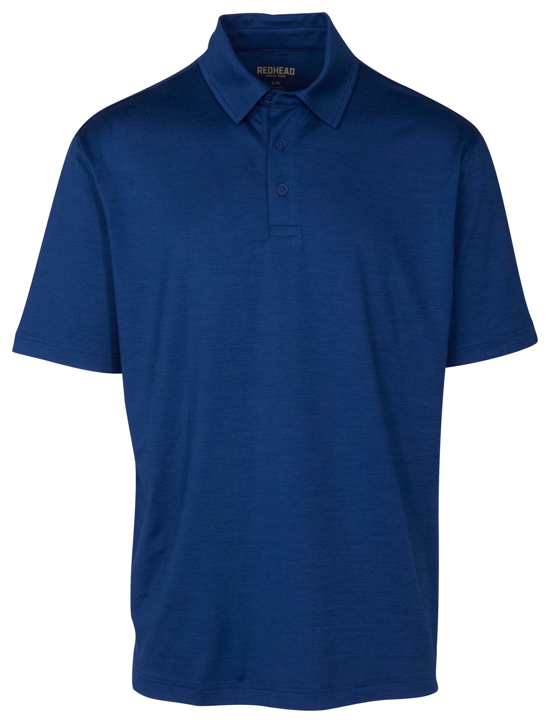 Image of RedHead Performance Short-Sleeve Polo Shirt for Men - Estate Blue