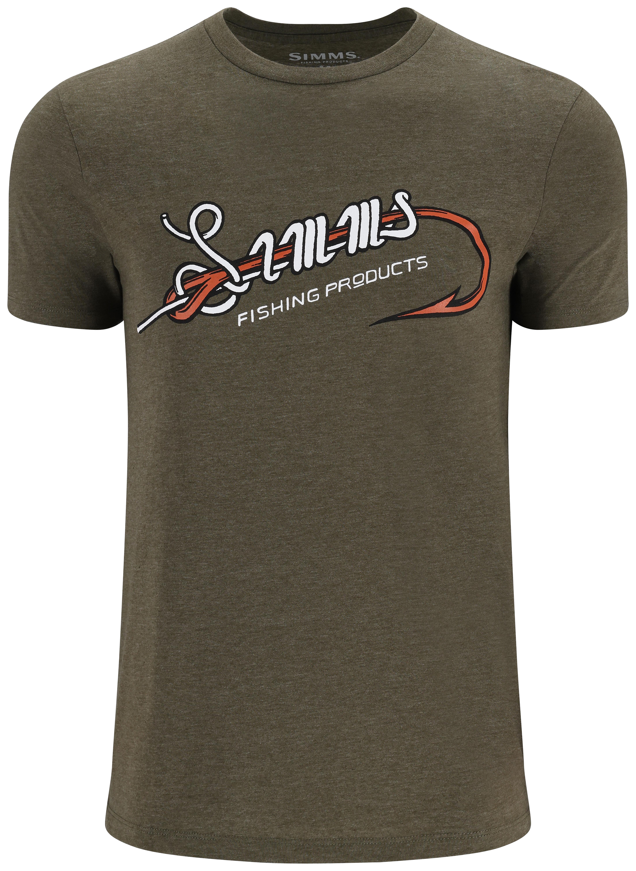 SIMMS Hook and Loop Short-Sleeve T-Shirt for Men
