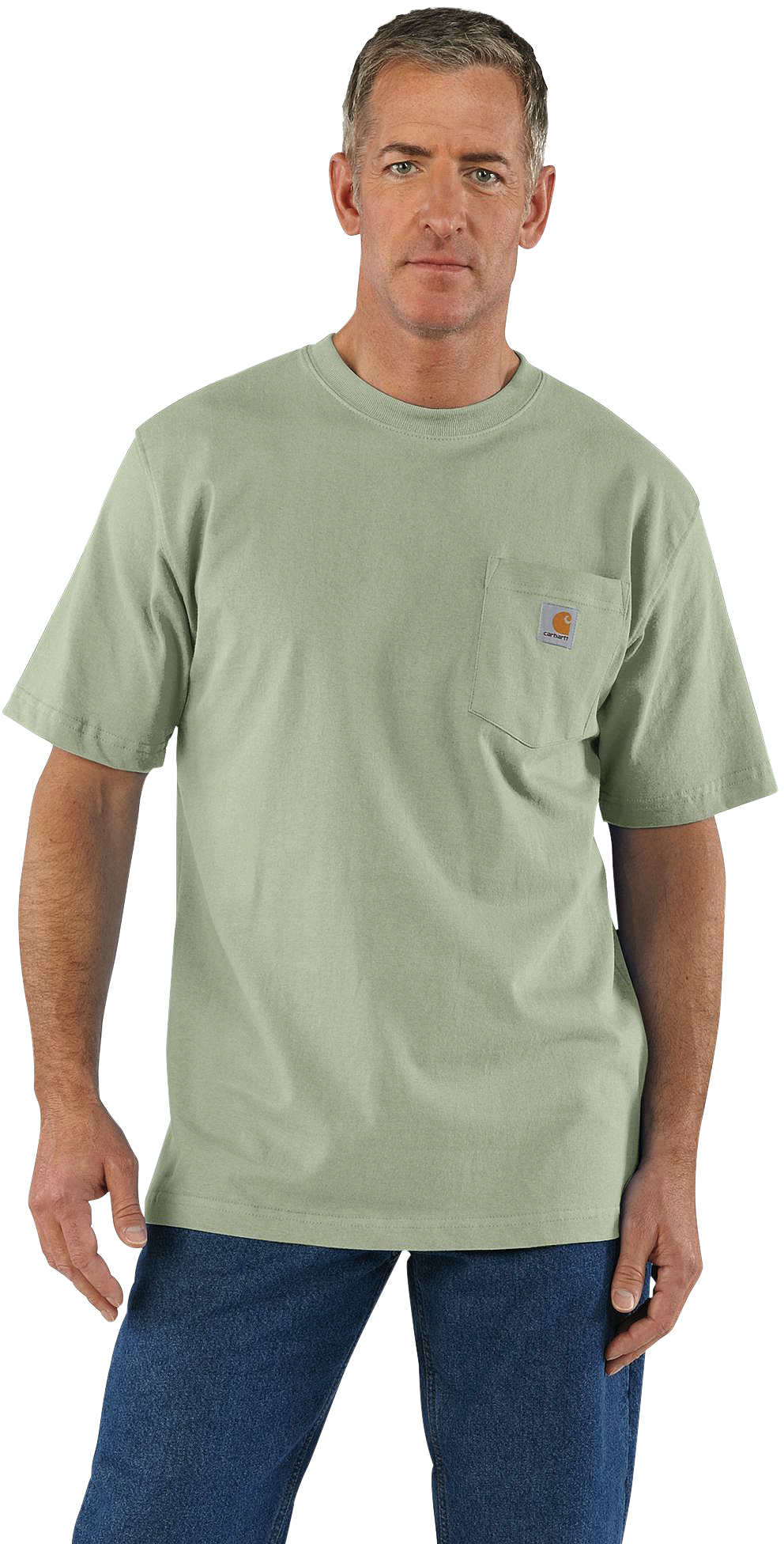 Carhartt Loose-Fit Heavyweight Logo Sleeve Graphic Long-Sleeve T-Shirt for Men