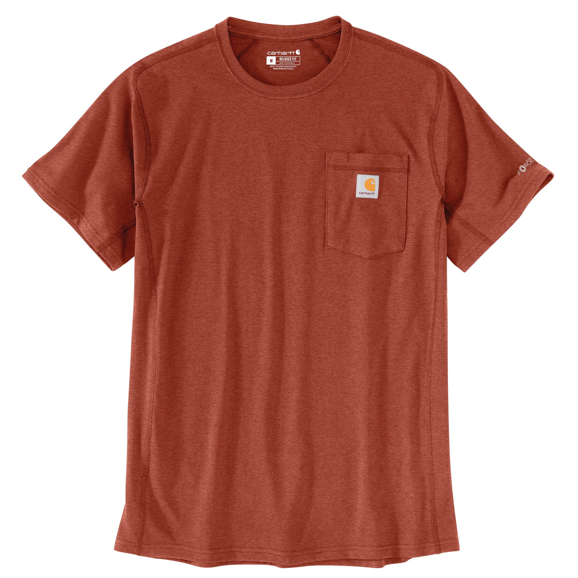 Carhartt Relaxed-Fit Lightweight Garment-Dyed Short-Sleeve Pocket T-Shirt for Men