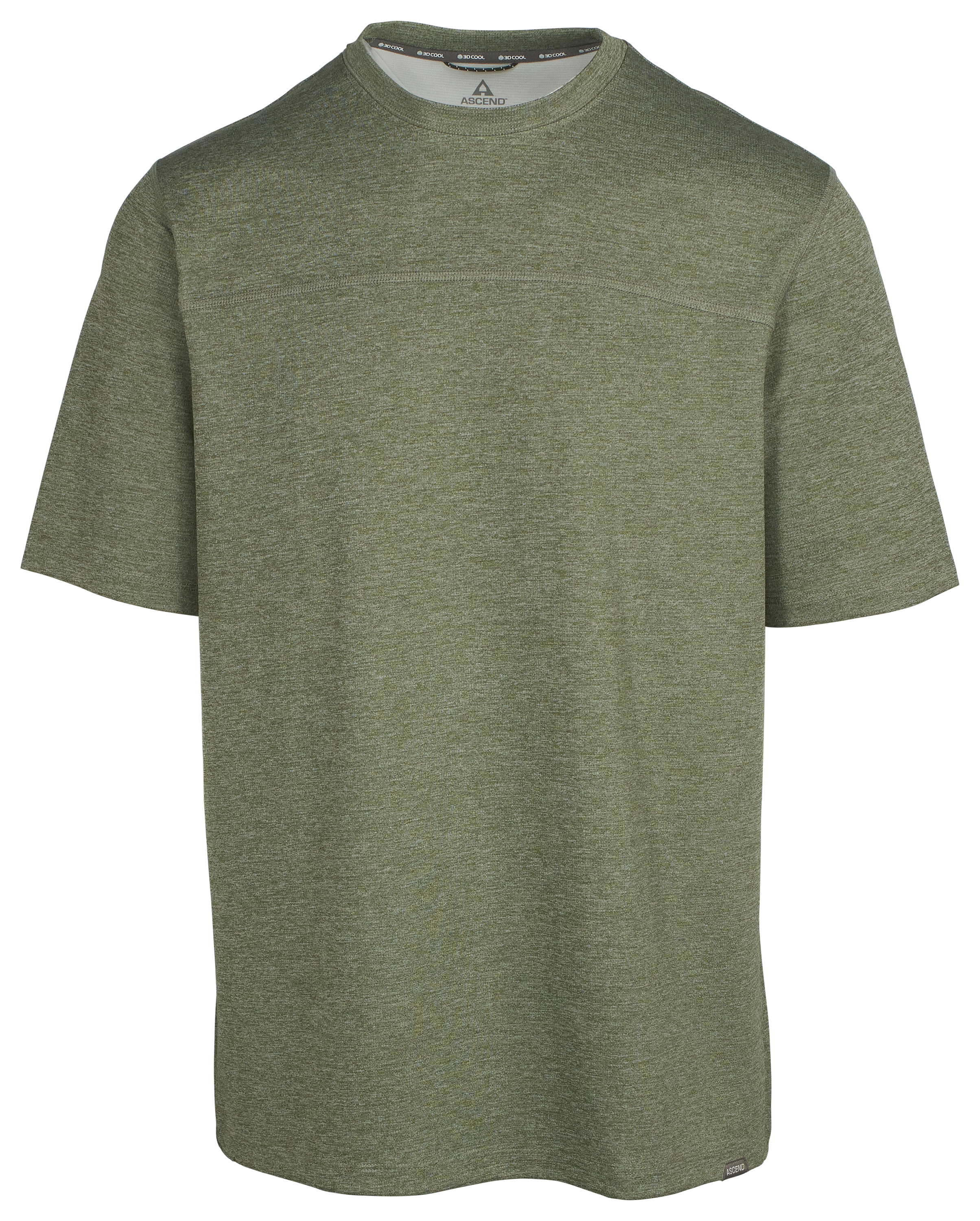 ASCEND 3D Cool Knit Short-Sleeve Crew