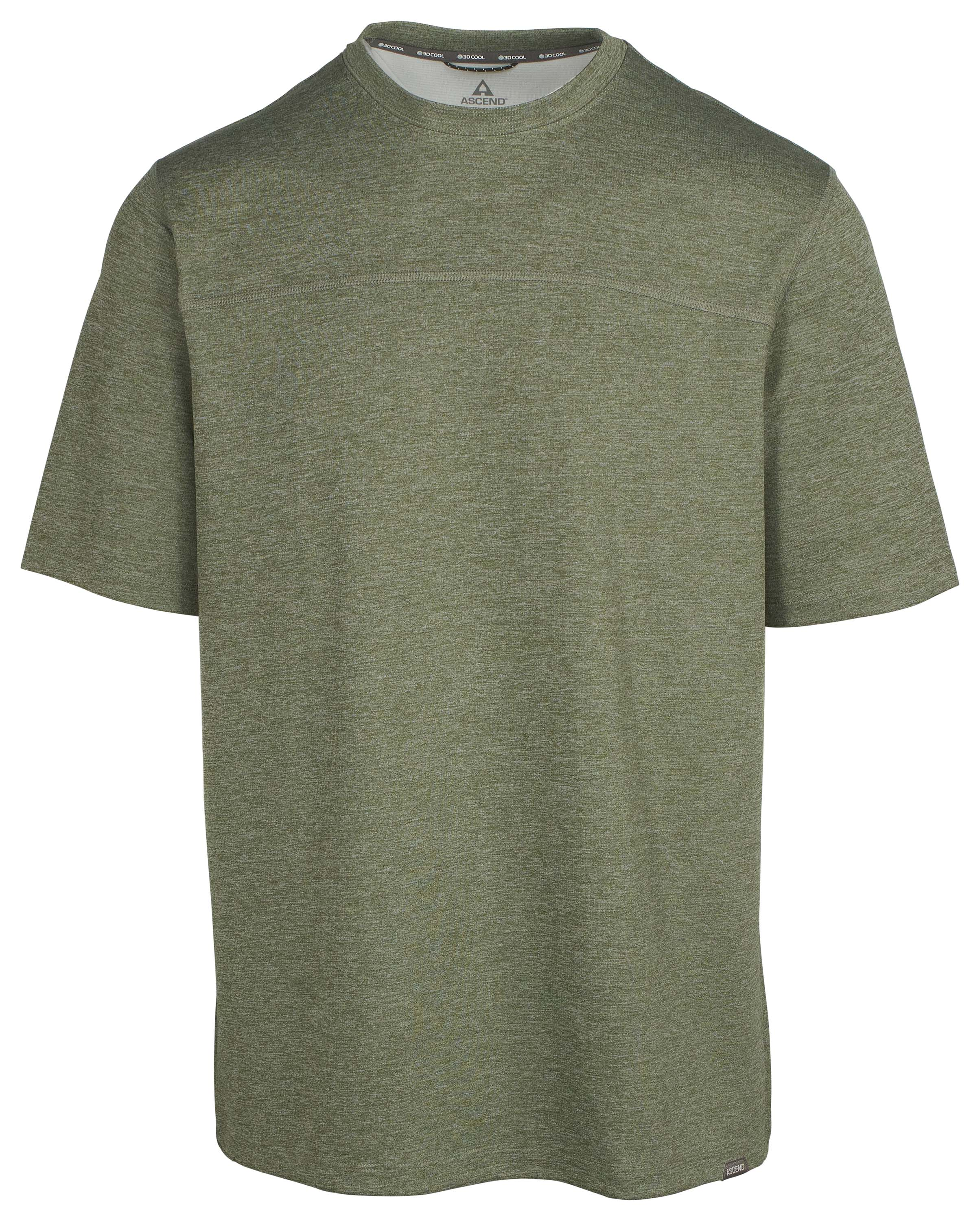 ASCEND 3D Cool Knit Short-Sleeve Crew