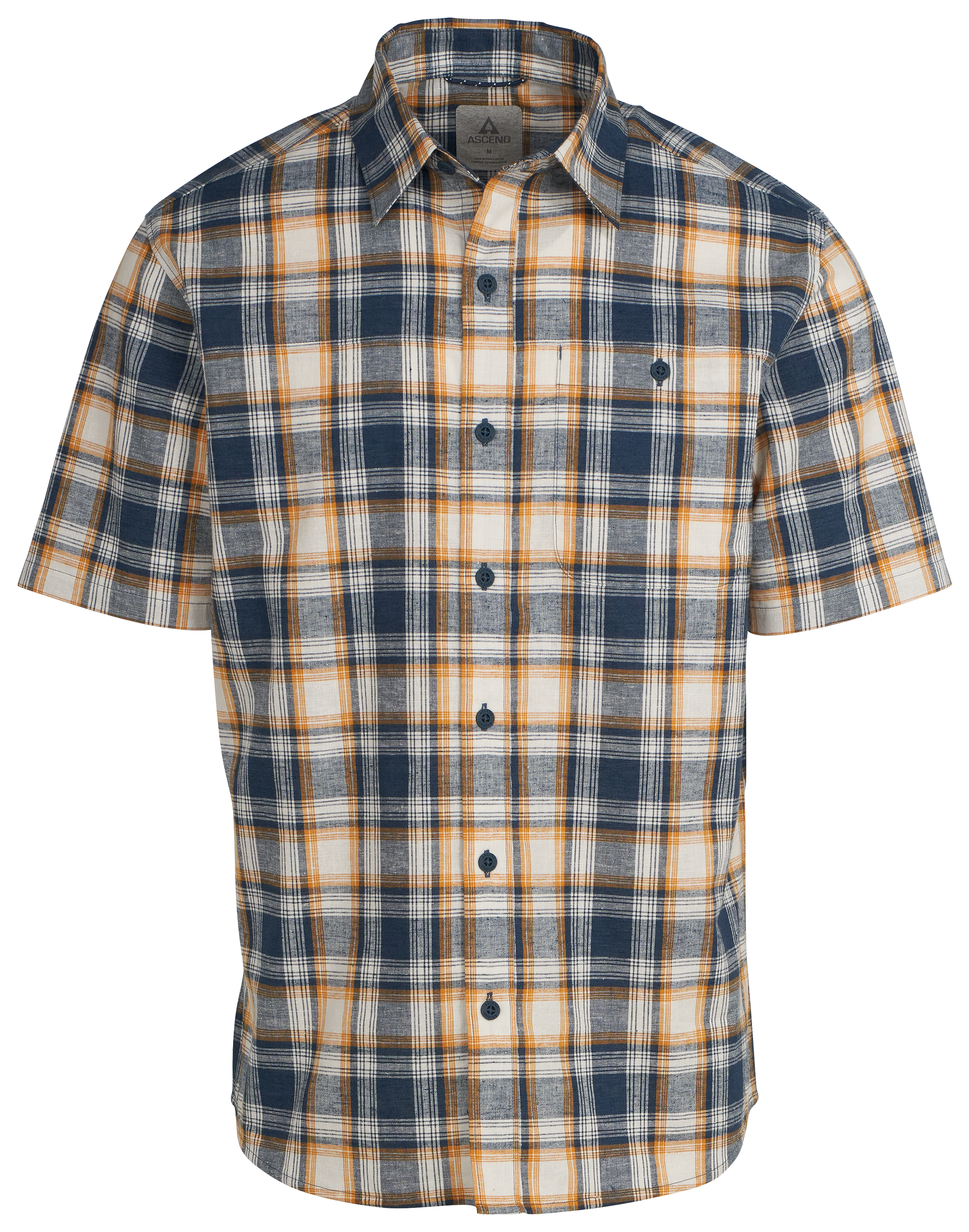 Ascend Zephyr Campside Short-Sleeve Shirt for Men                                                                               