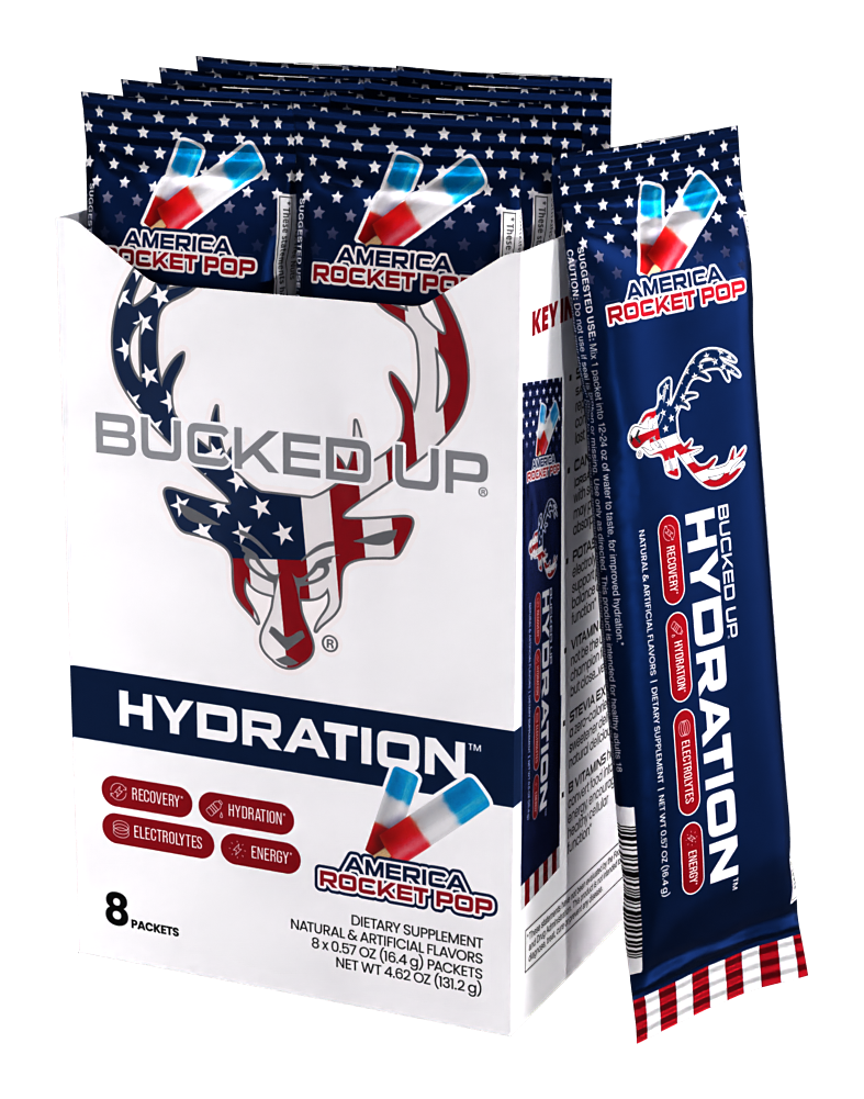 Image of Bucked Up Hydration Sticks - Rocket Pop