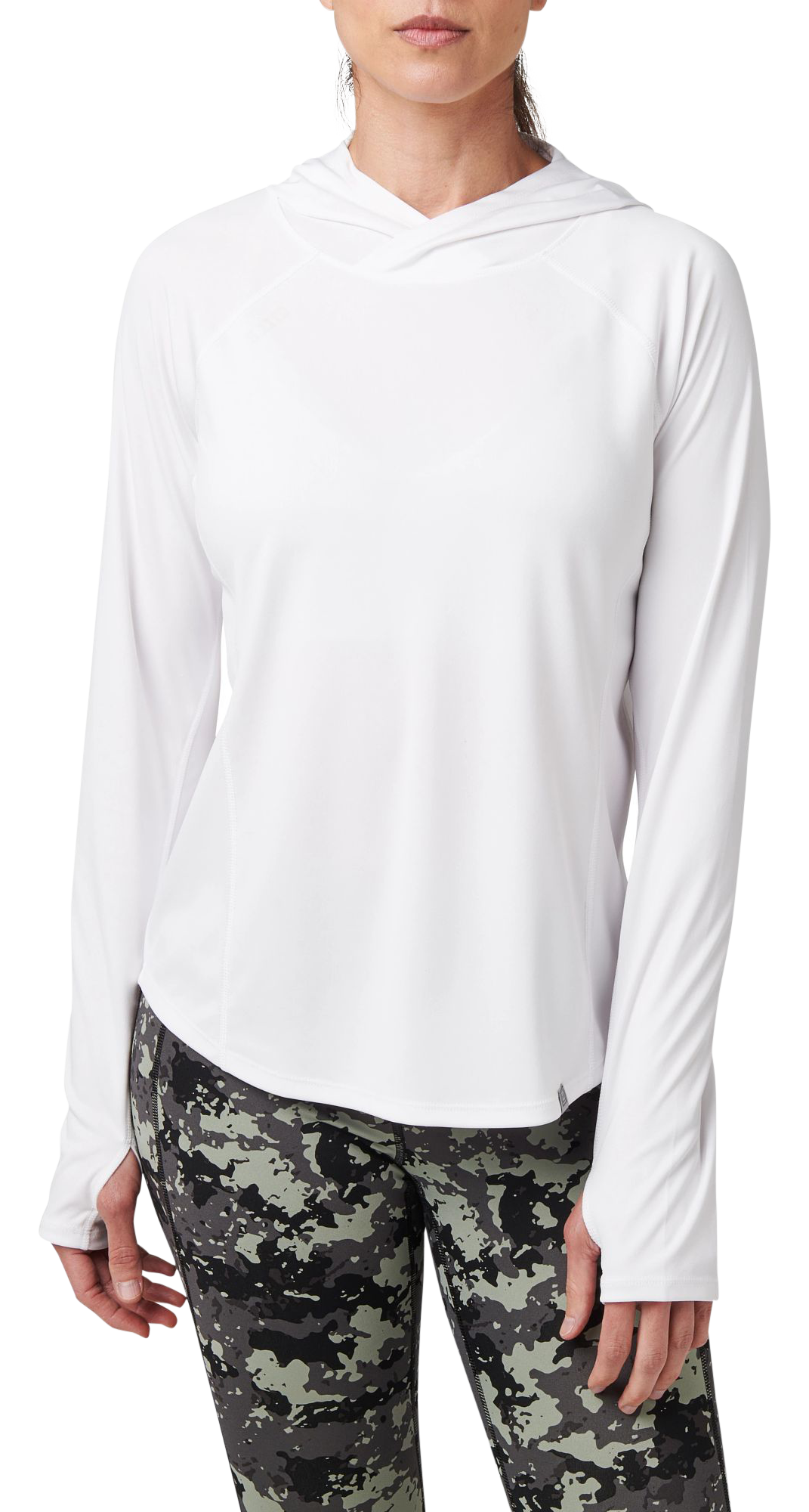 Image of 5.11 Tactical Sulli UV Long-Sleeve Hoodie for Ladies - White - M
