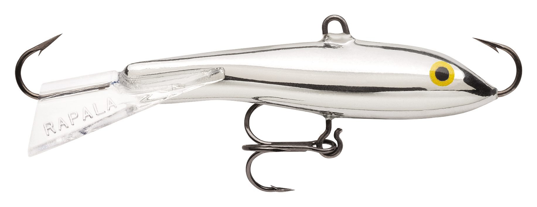 Image of "Rapala Jigging Rap - Pure Chrome - 2"" - 5/16 oz."