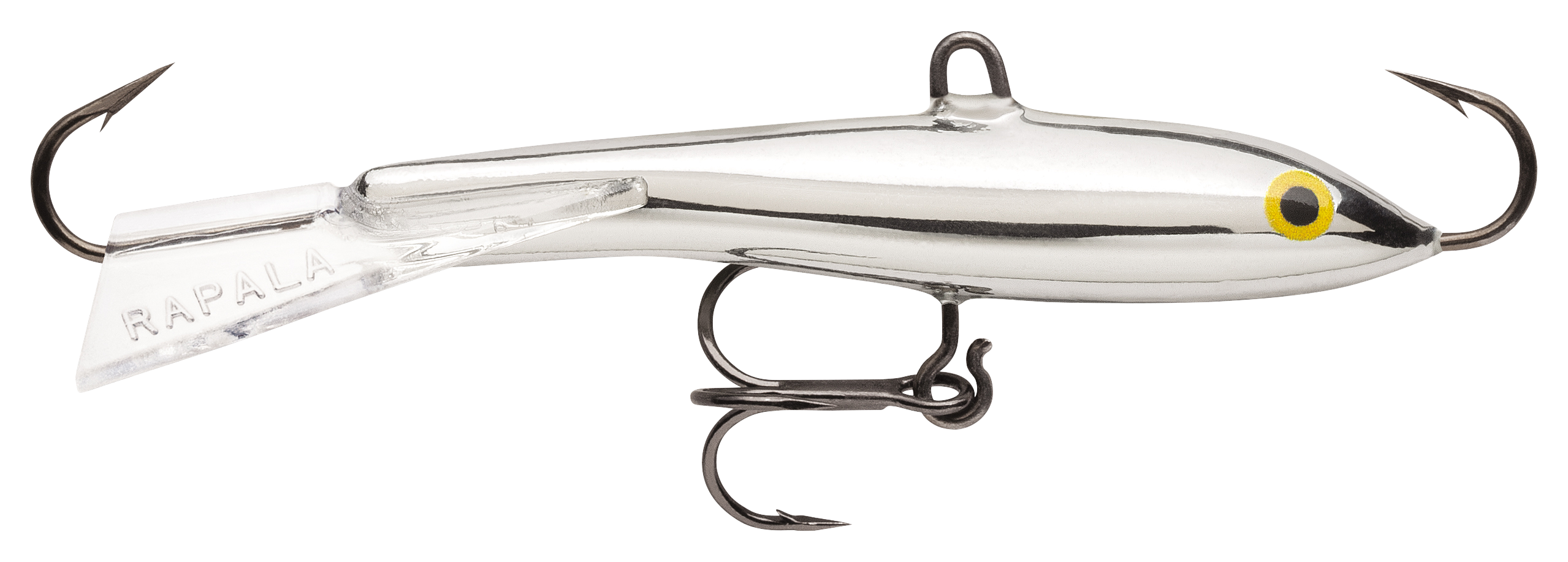 Image of "Rapala Jigging Rap - Pure Chrome - 2-3/4"" - 5/8 oz."