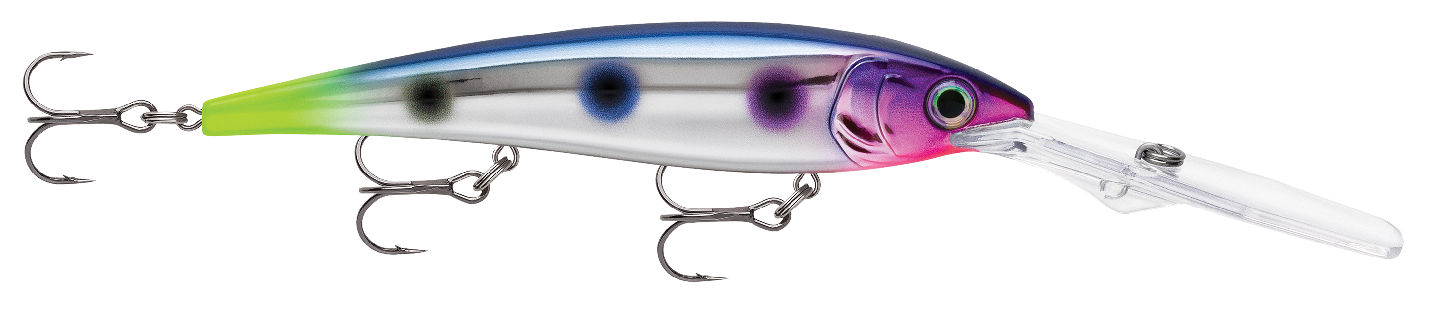 Image of Rapala Gold Miner - Chrome Blue Hot Tail