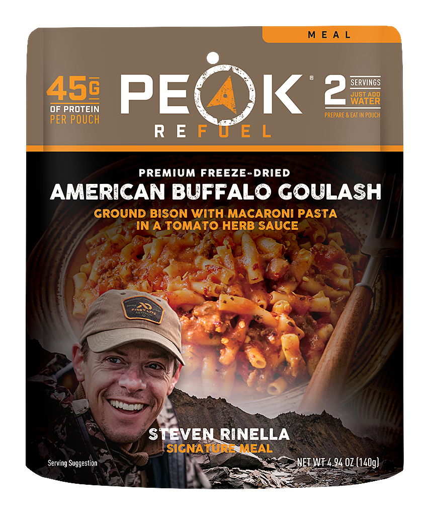 Image of Peak Refuel Steven Rinella American Buffalo Goulash