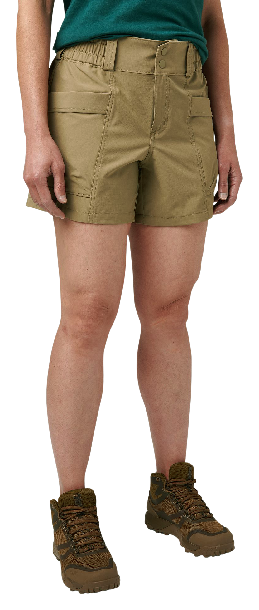 Image of 5.11 Tactical Azurite Shorts for Ladies - Covert Green