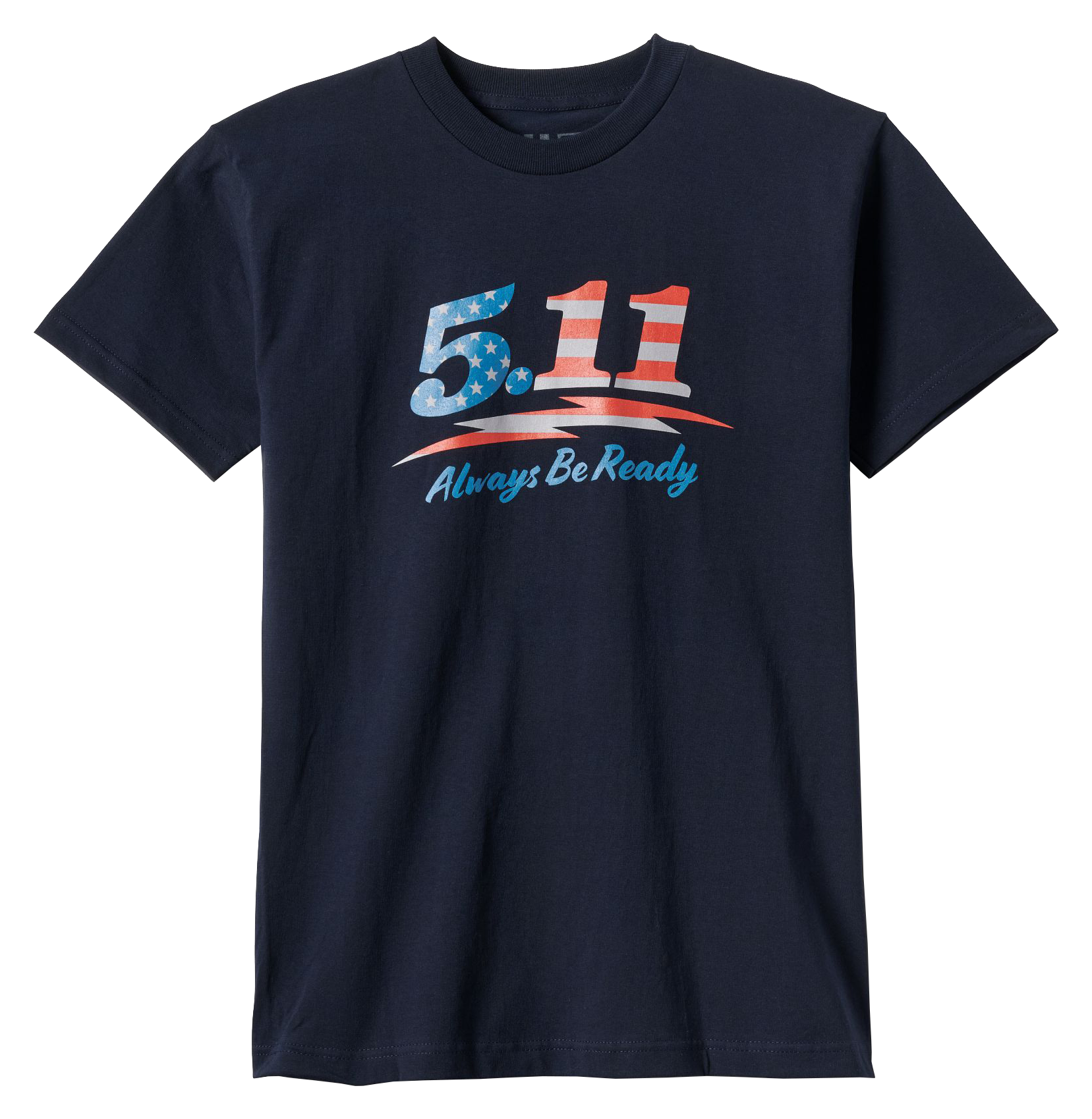 Image of 5.11 Tactical USA Moto Logo Short-Sleeve T-Shirt for Men - Navy
