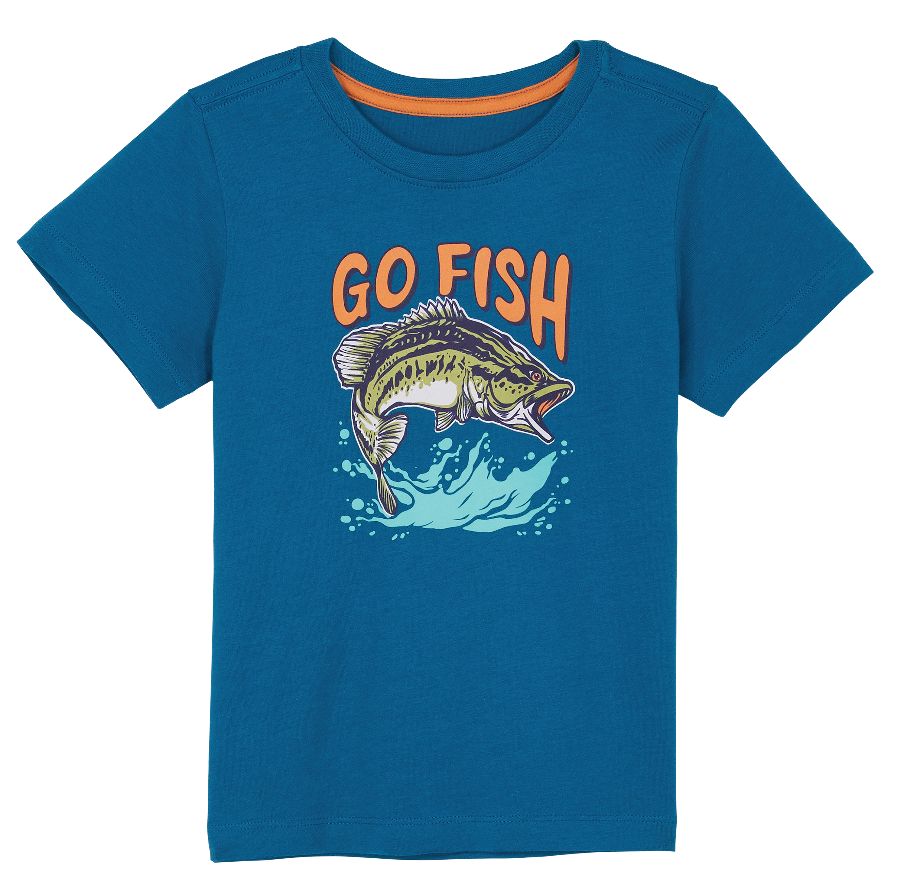 Bass Pro Shops Trail Glow-in-the-Dark Graphics Short-Sleeve T-Shirt for Toddler Boys
