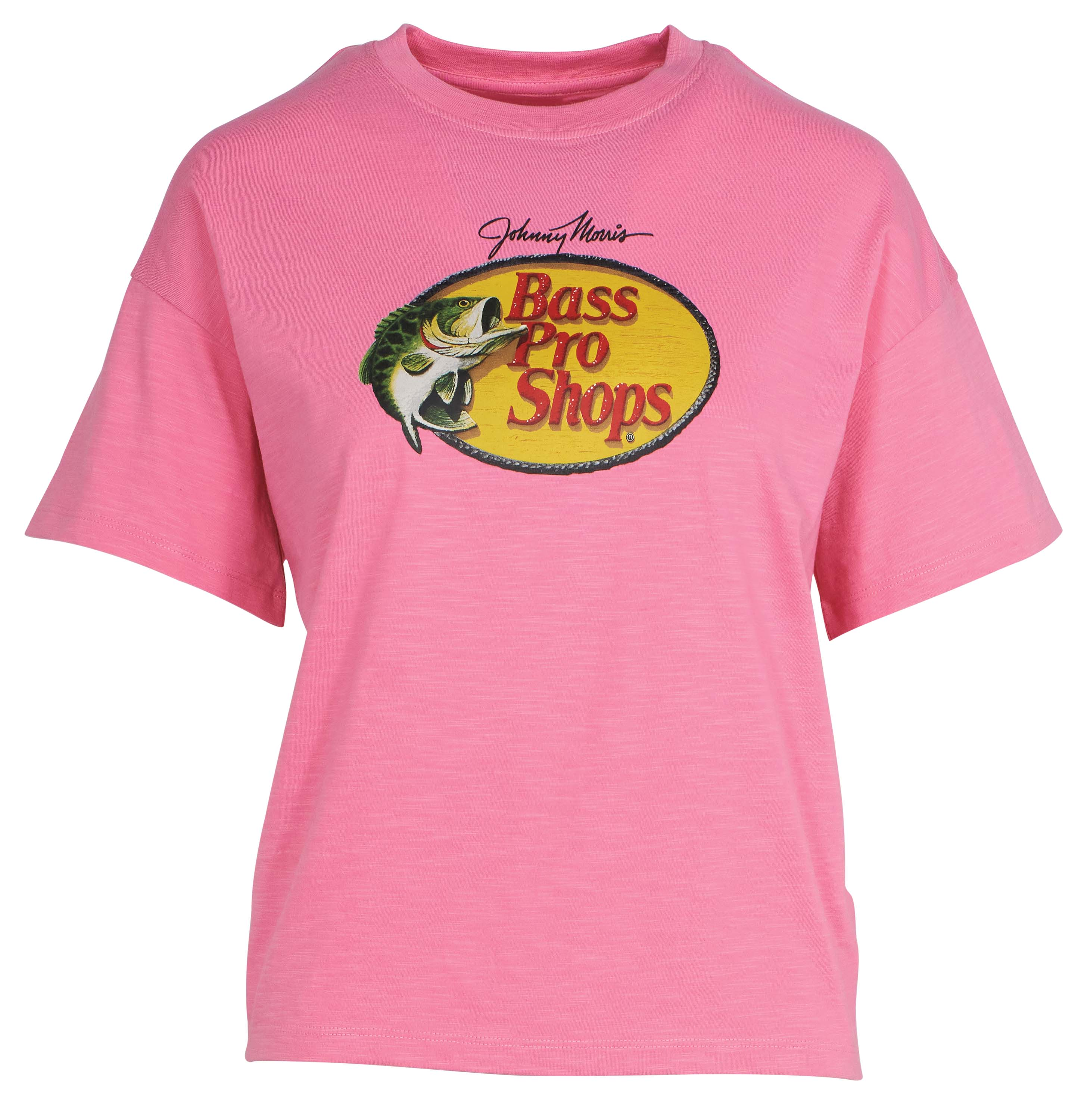 Image of Bass Pro Shops Logo Short-Sleeve T-Shirt for Ladies - Sachet Pink