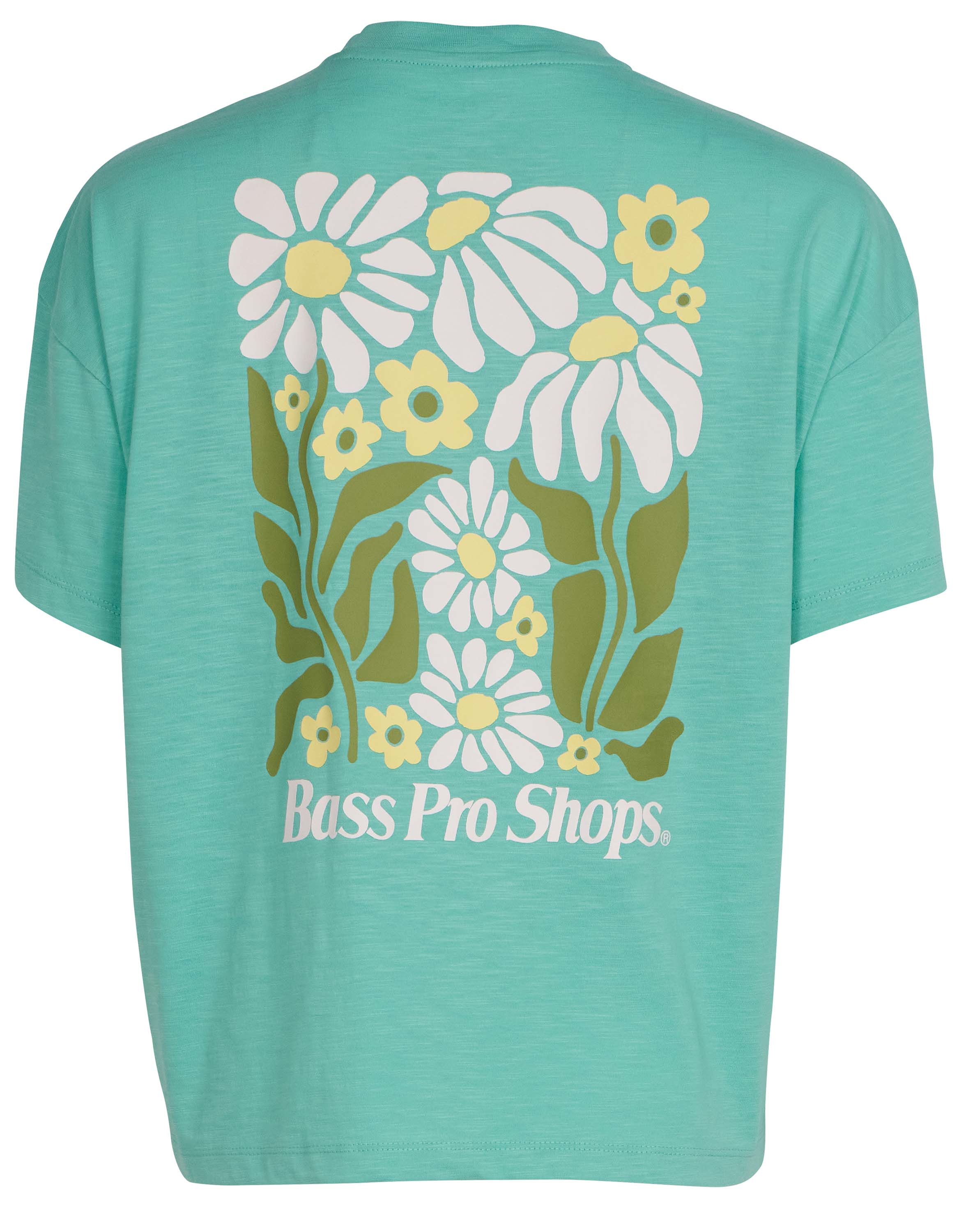 Bass Pro Shops Flowers Graphic Short-Sleeve T-Shirt for Ladies