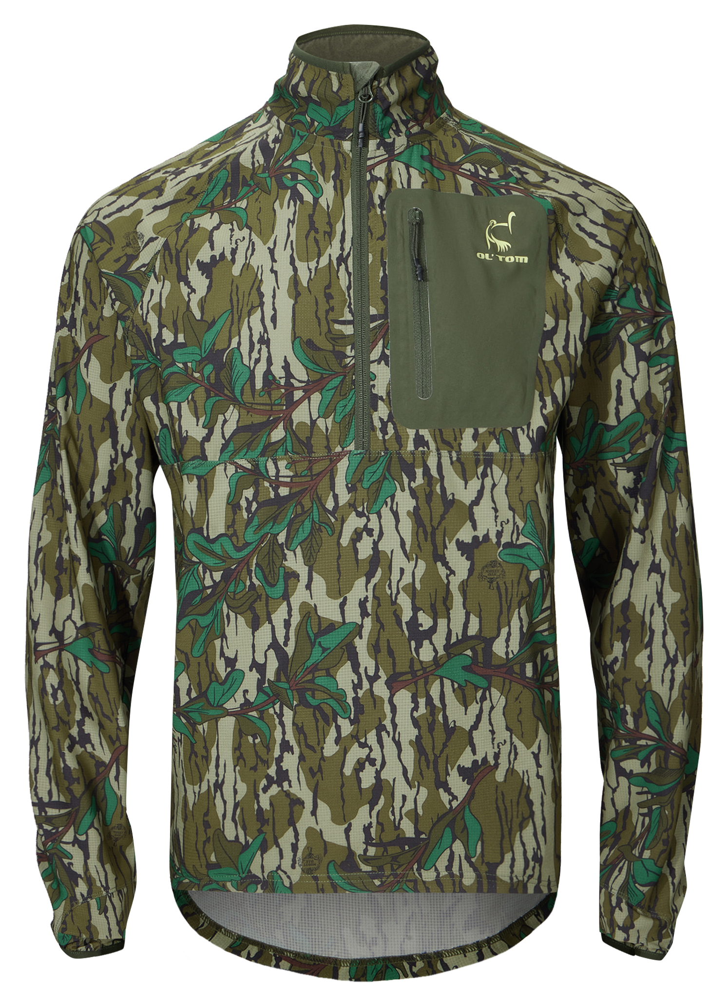 Half-Zip Pullover with Spider Web Technology