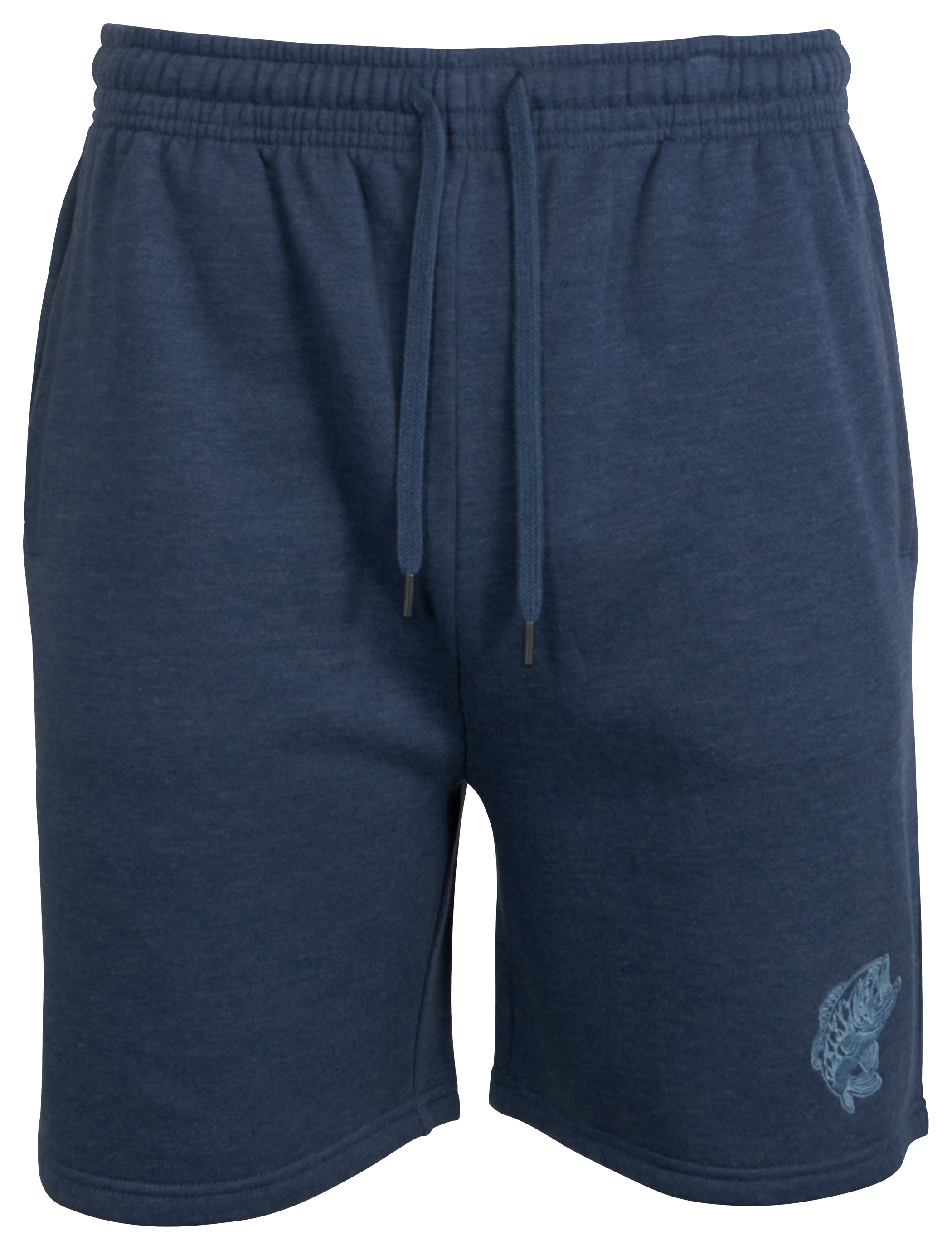 Image of "Bass Pro Shops Emblem 7"" Shorts for Men - Dark Denim"