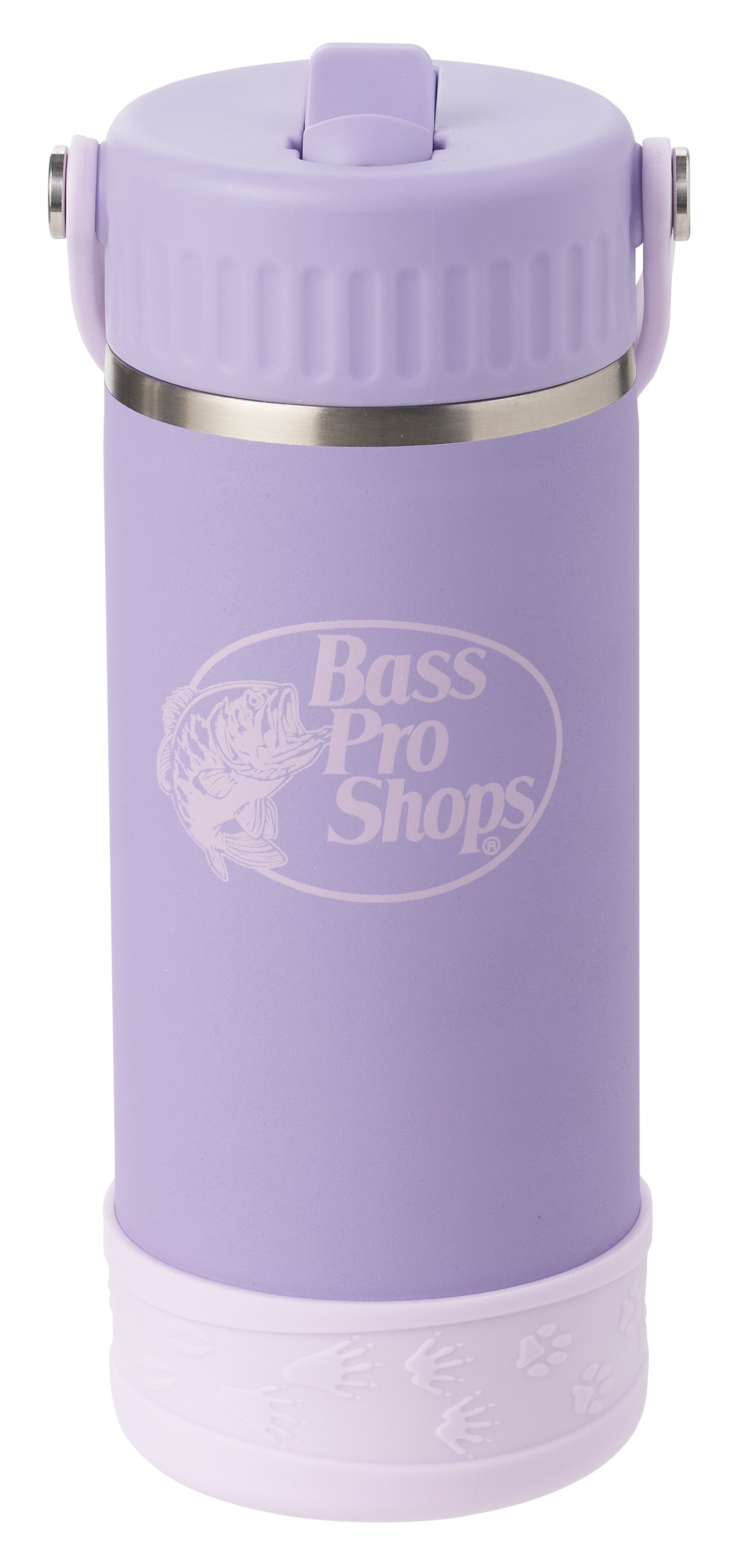 Image of Bass Pro Shops Leakproof Straw Lid Water Bottle for Kids - Lavender