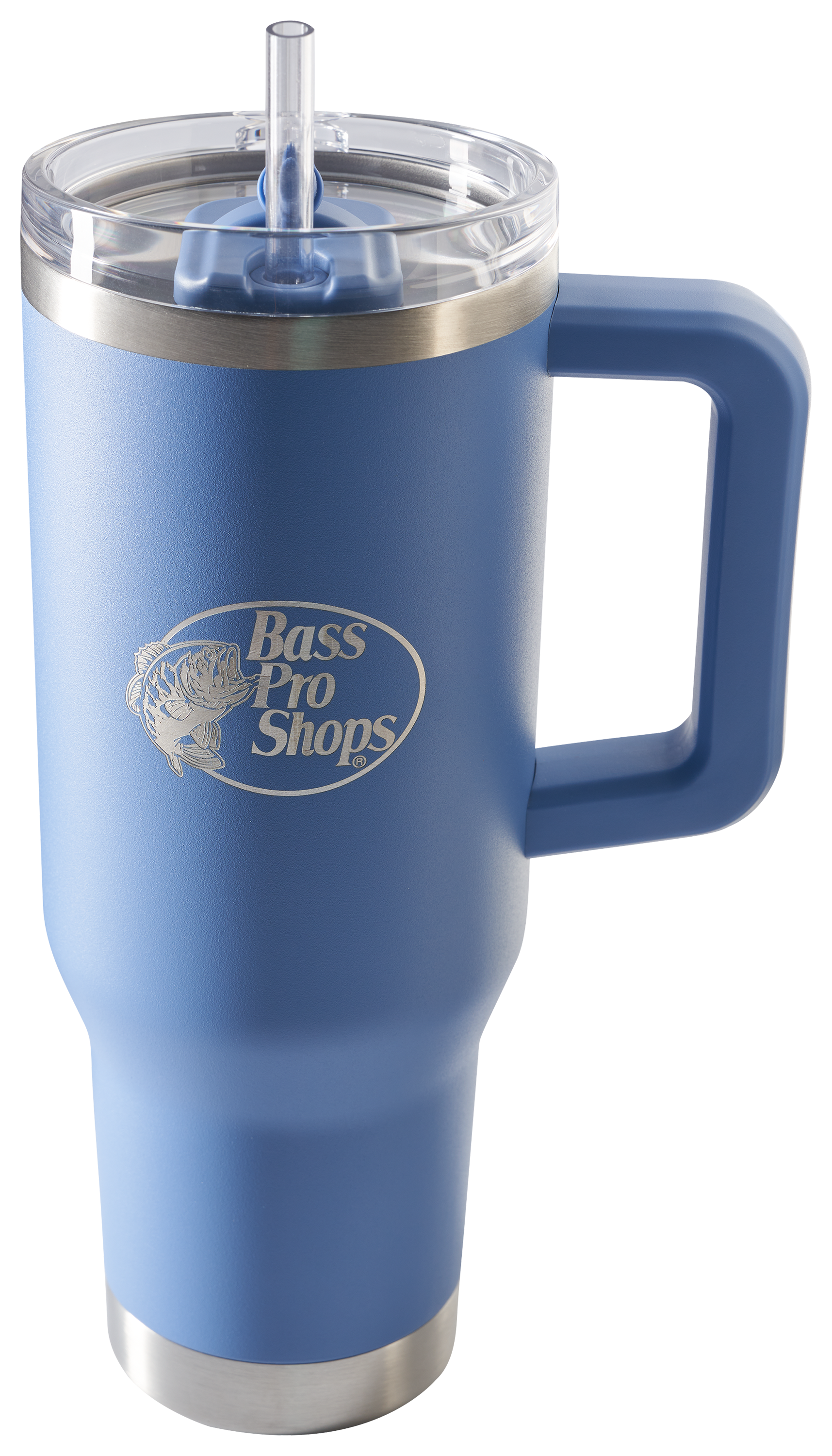 BASS PRO SHOPS 40-oz. Mug with Slider Lid and Straw