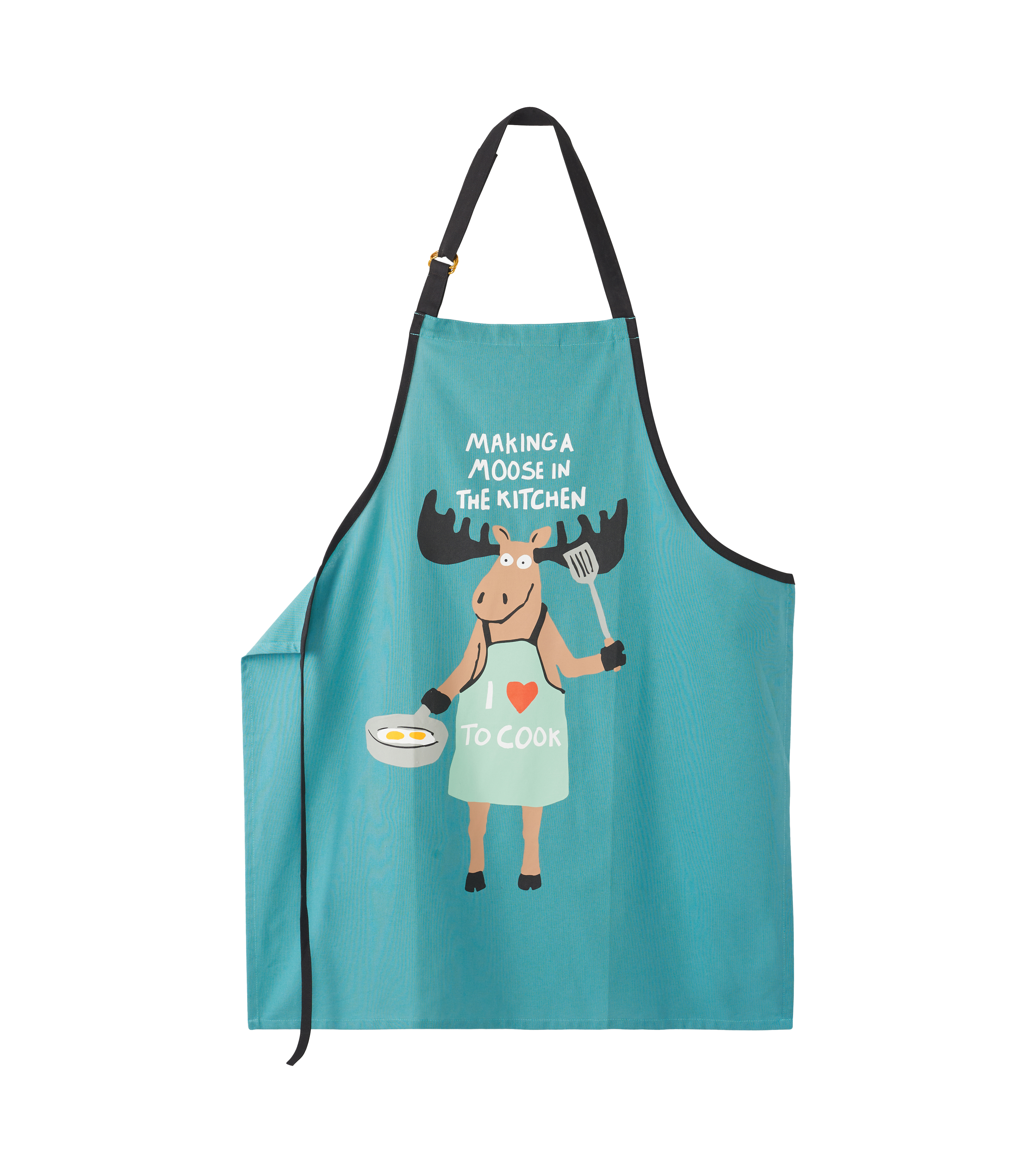 MBMSO Canada Apron - Maple Leaf & Moose Design, Waterproof With Pockets, Adjustable Neck & Waist Ties - View #8