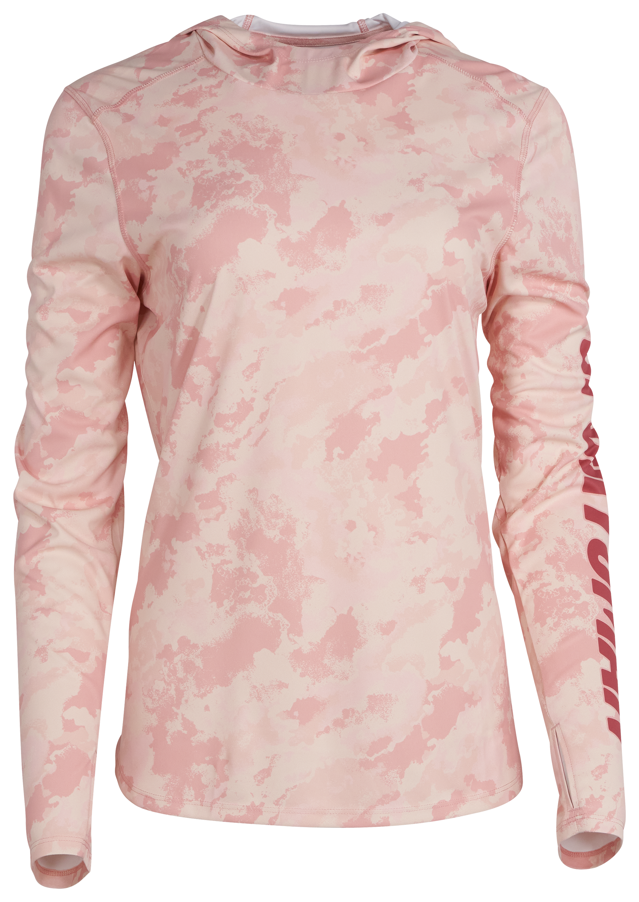 Image of World Wide Sportsman 3D Cool Angler Hoodie - Pink Swell