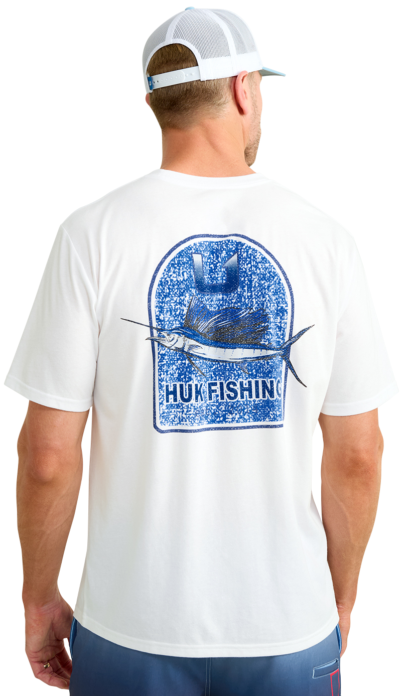 HUK KC Badge Series Short-Sleeve T-Shirt for Men
