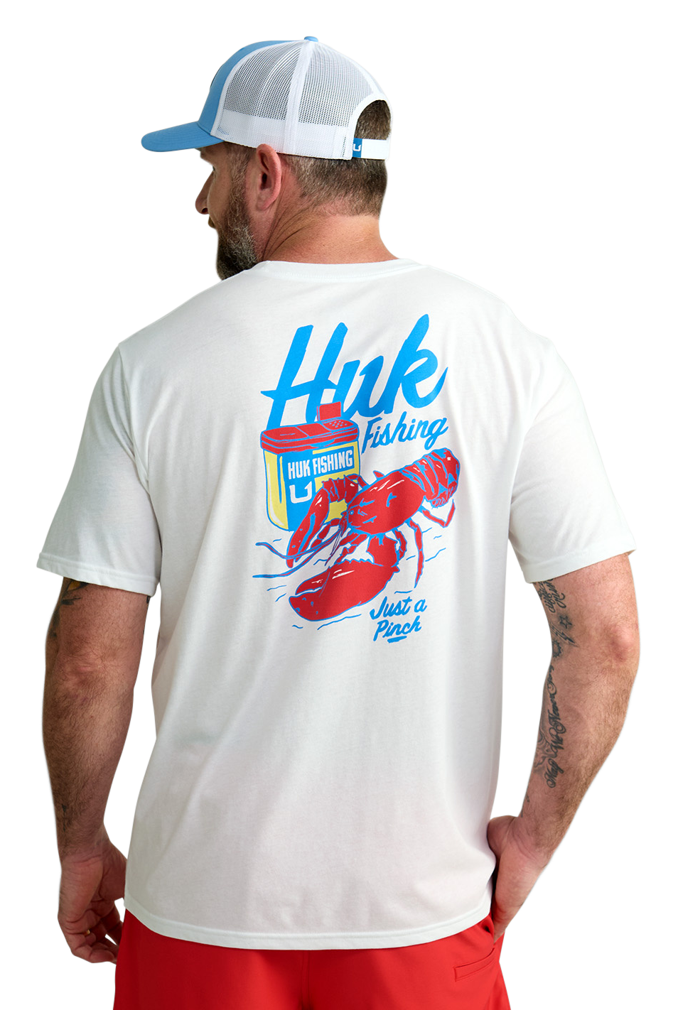 HUK Low Country Short-Sleeve T-Shirt for Men
