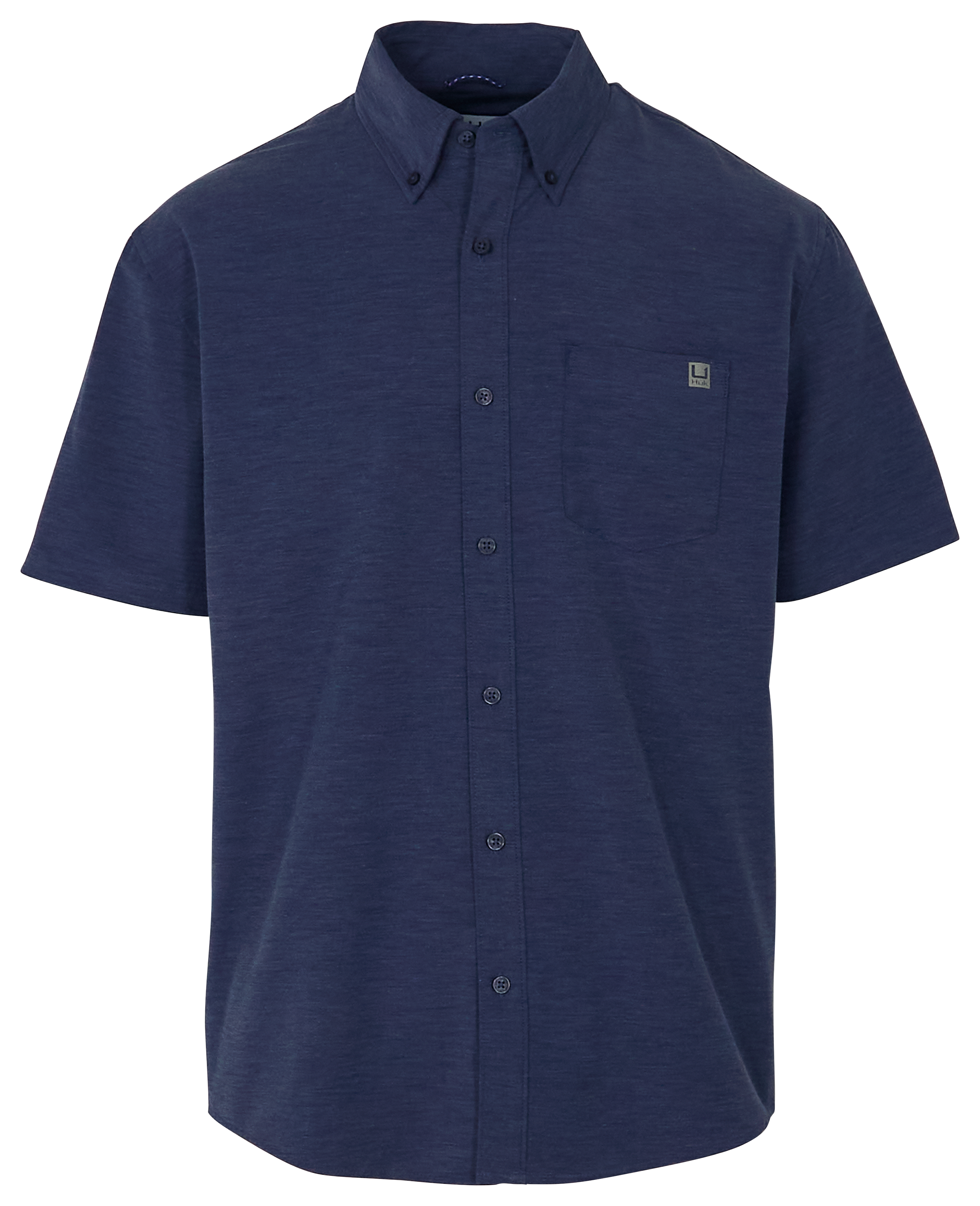 Huk Kona Solid Short-Sleeve Button-Down Shirt for Men                                                                           