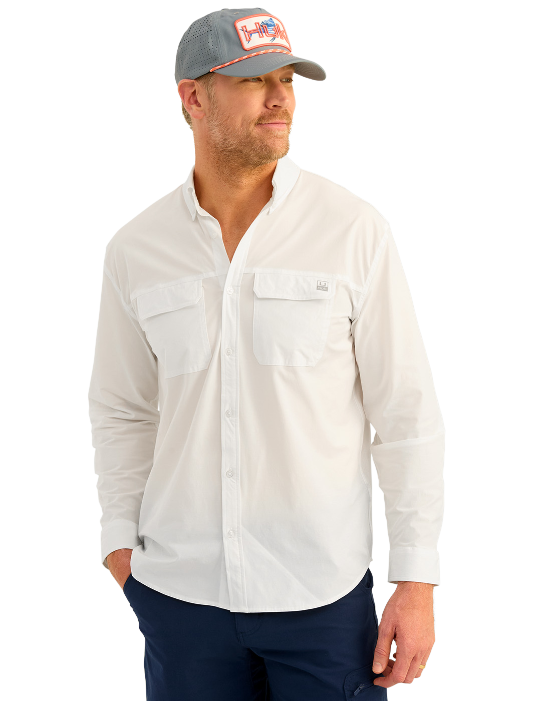 Huk Next Level Long-Sleeve Shirt for Men                                                                                        