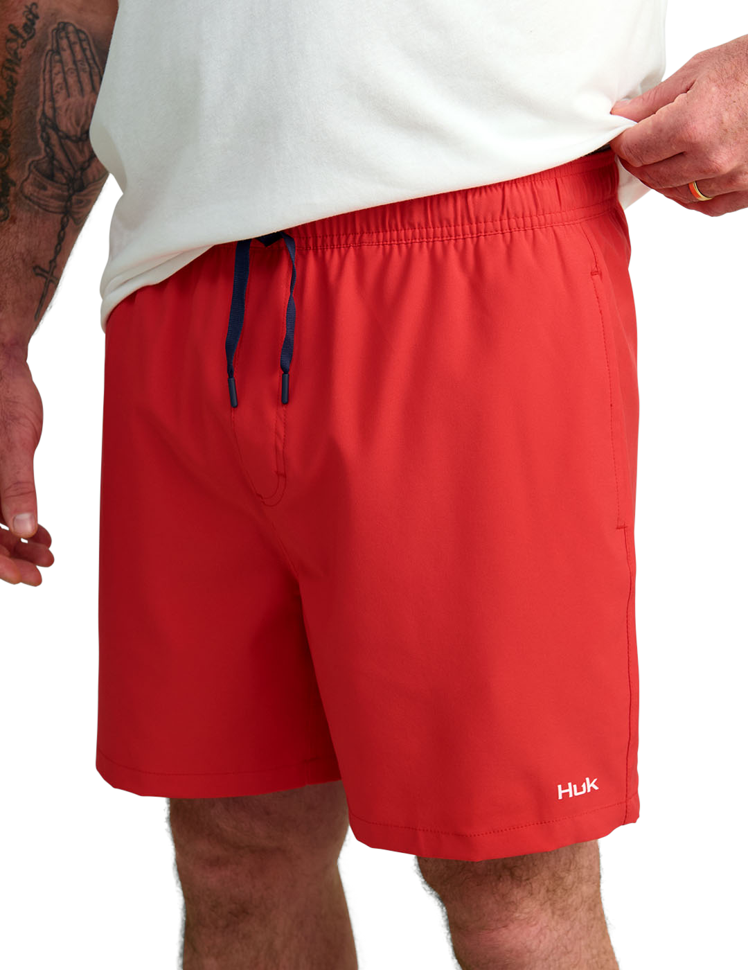 HUK Mens Pursuit Volley Short, Quick-Dry Fishing Shorts For Men