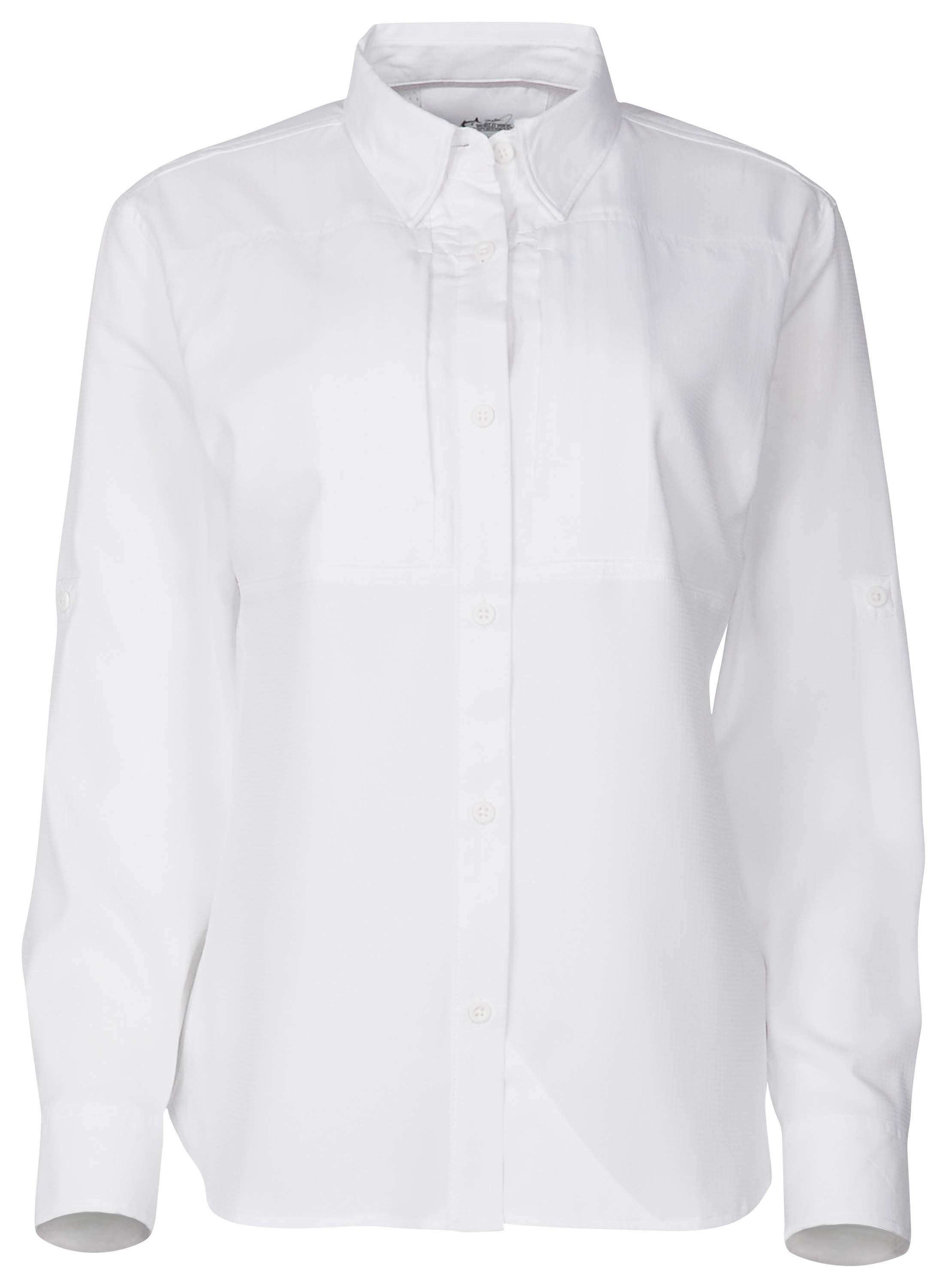 Image of World Wide Sportsman Marina Long-Sleeve Shirt - White